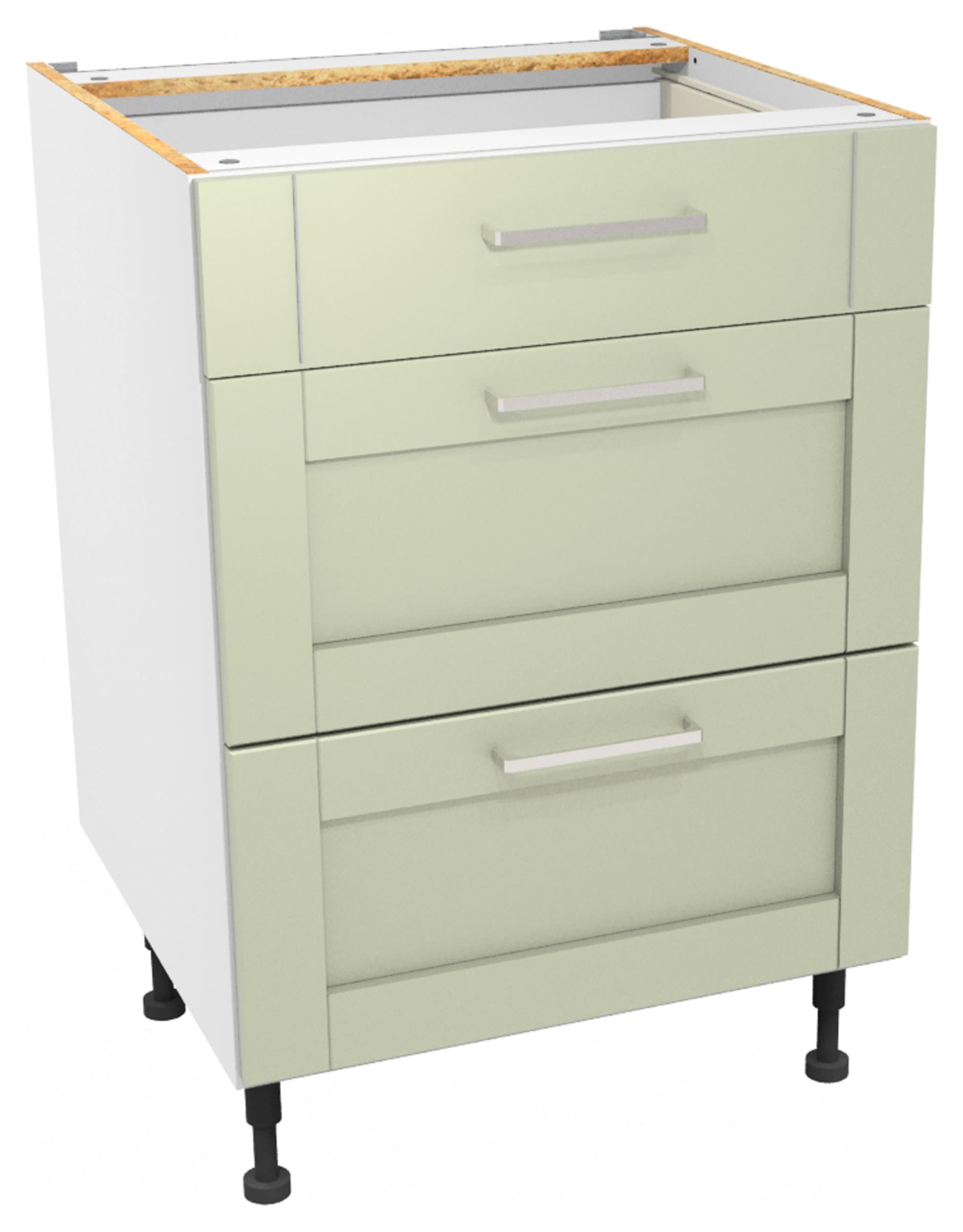 Wickes Ohio Sage Shaker Drawer Unit - 600mm | Wickes.co.uk