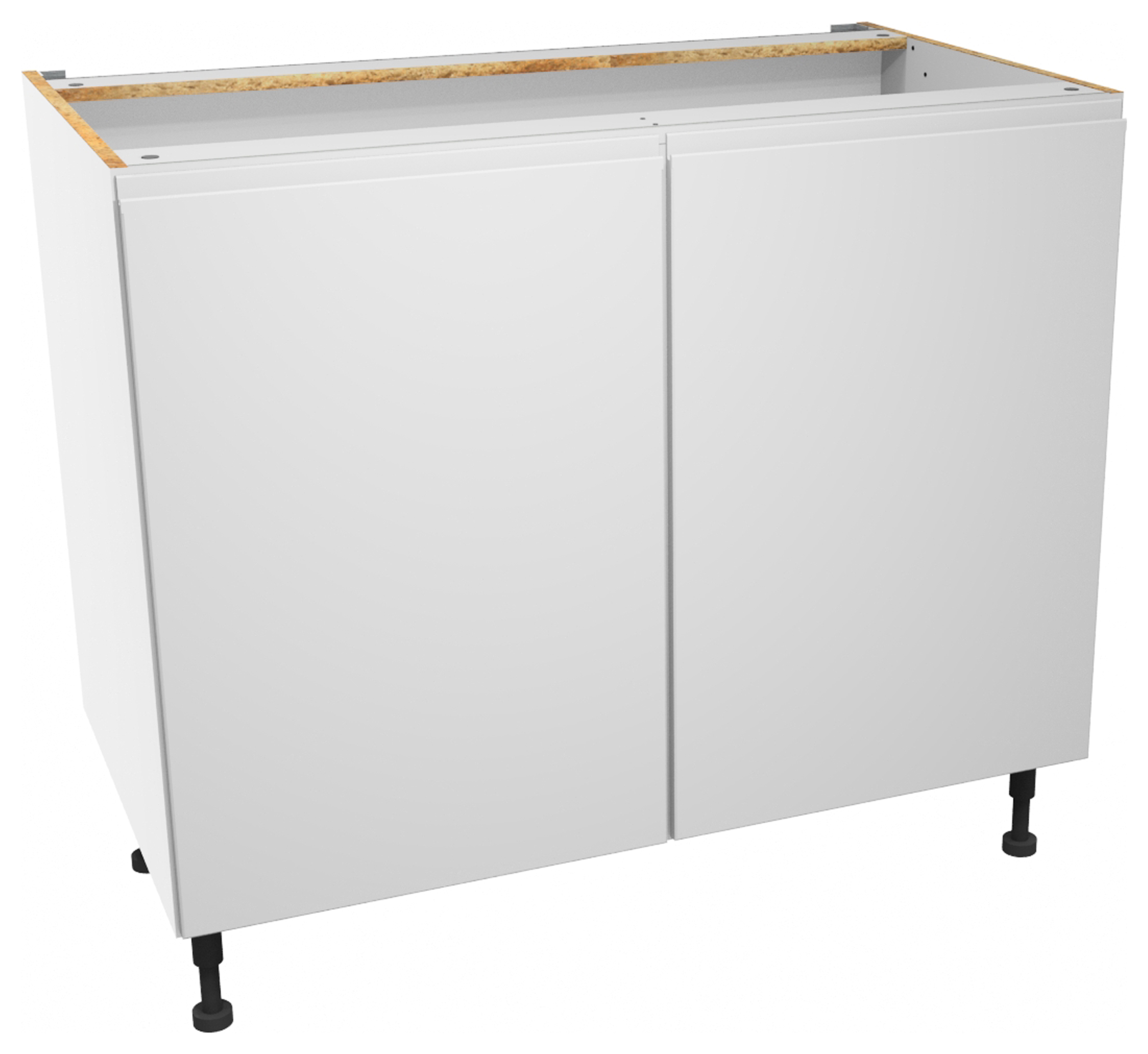 Wickes Madison Matt White Base Unit - 1000mm