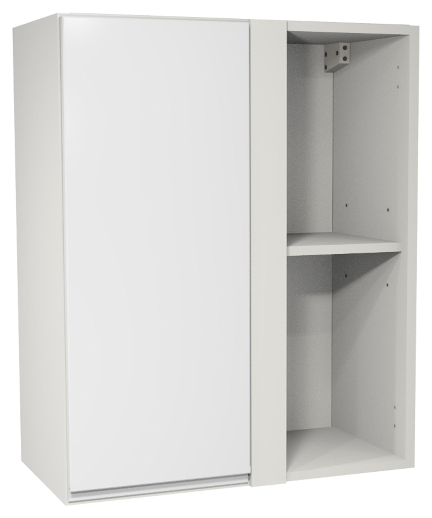 Image of Wickes Madison Matt White Corner Wall Unit - 600mm