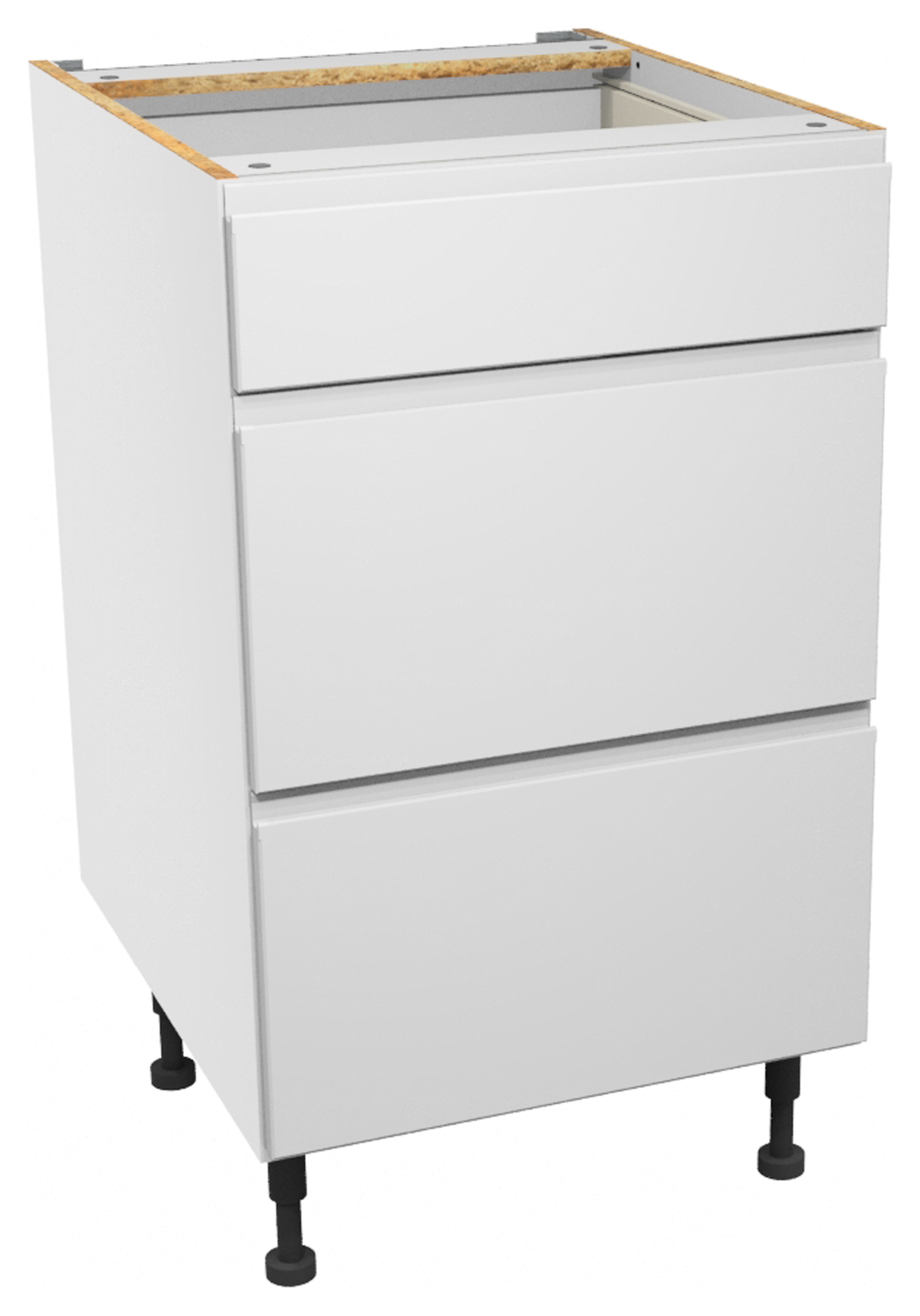 Image of Wickes Madison Matt White Drawer Unit - 500mm