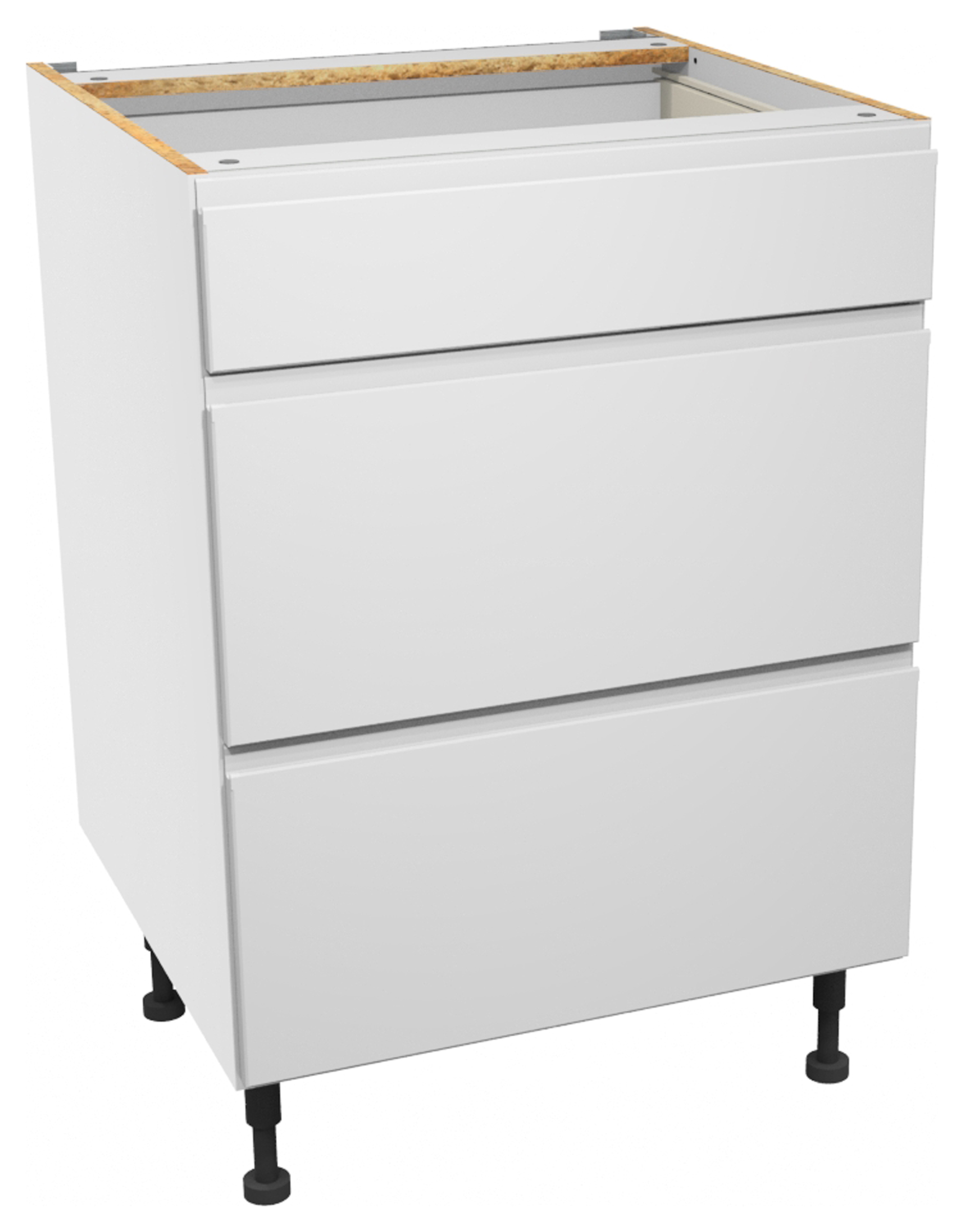 Image of Wickes Madison Matt White Drawer Unit - 600mm