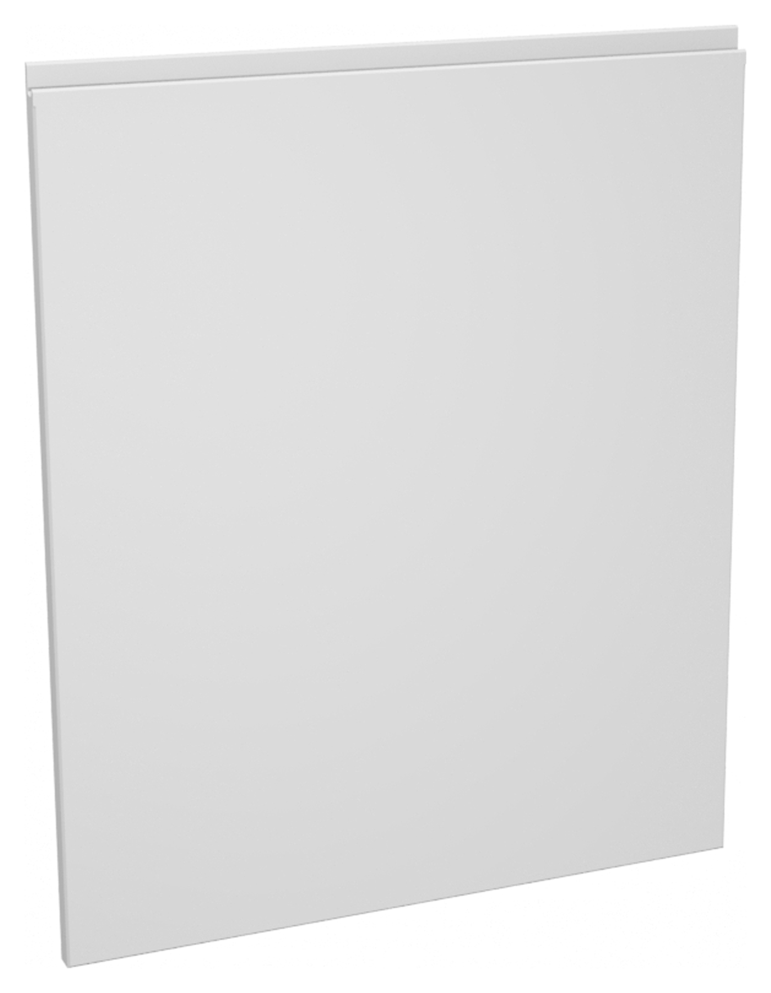 Wickes Madison Matt White Appliance Fascia - 600 x 731mm