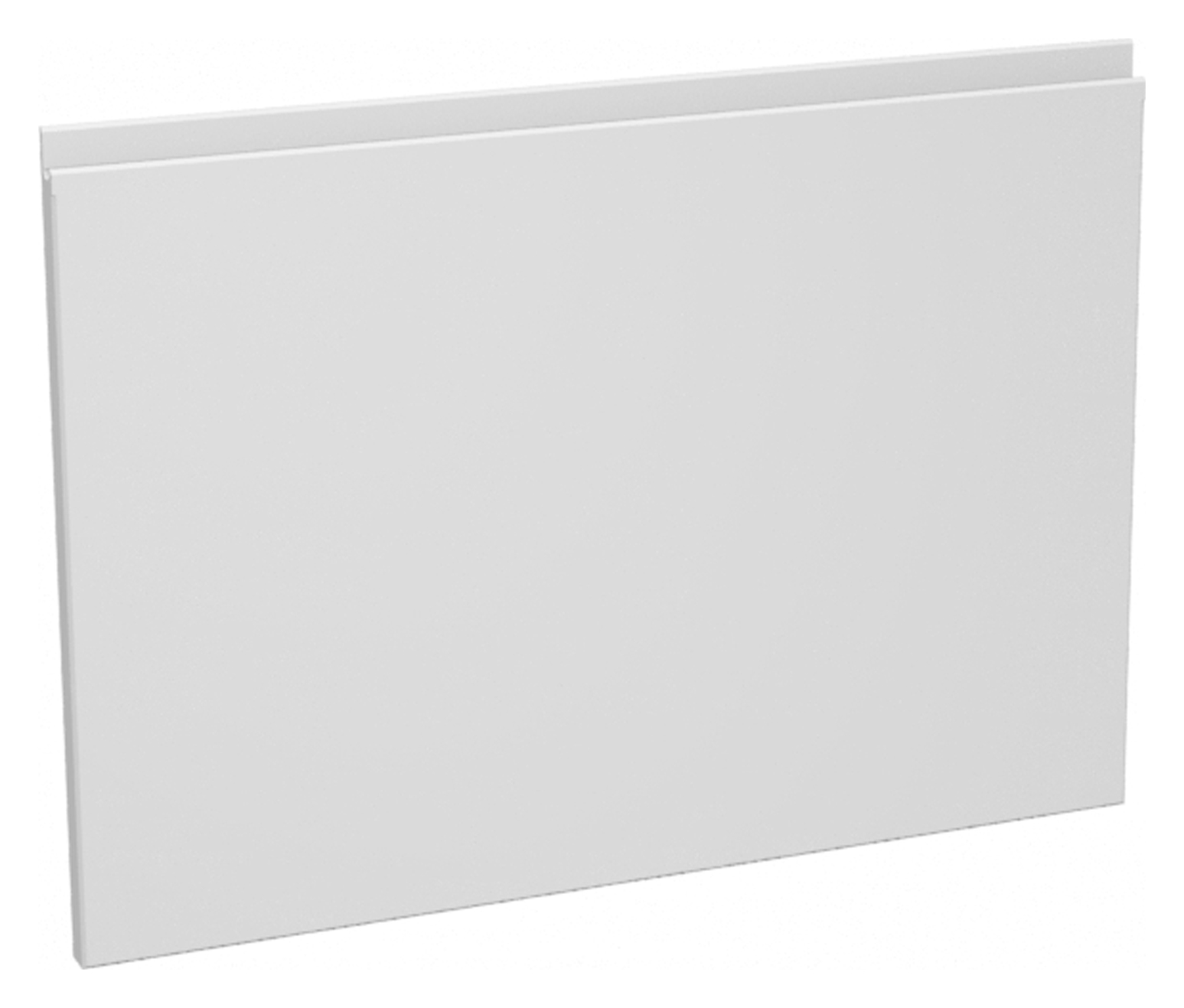 Wickes Madison Matt White Appliance Fascia - 600 x 437mm