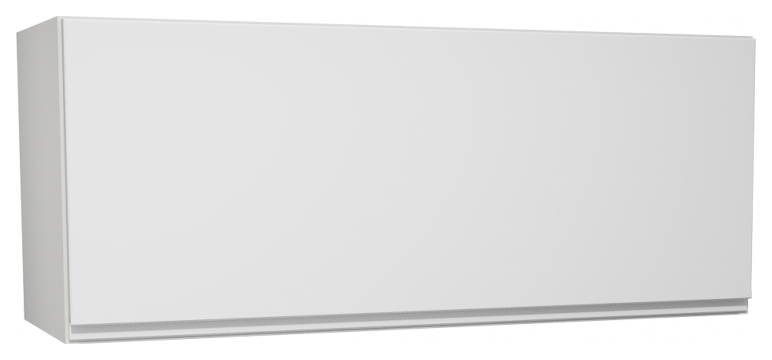 Image of Wickes Madison Matt White Narrow Wall Unit - 900mm