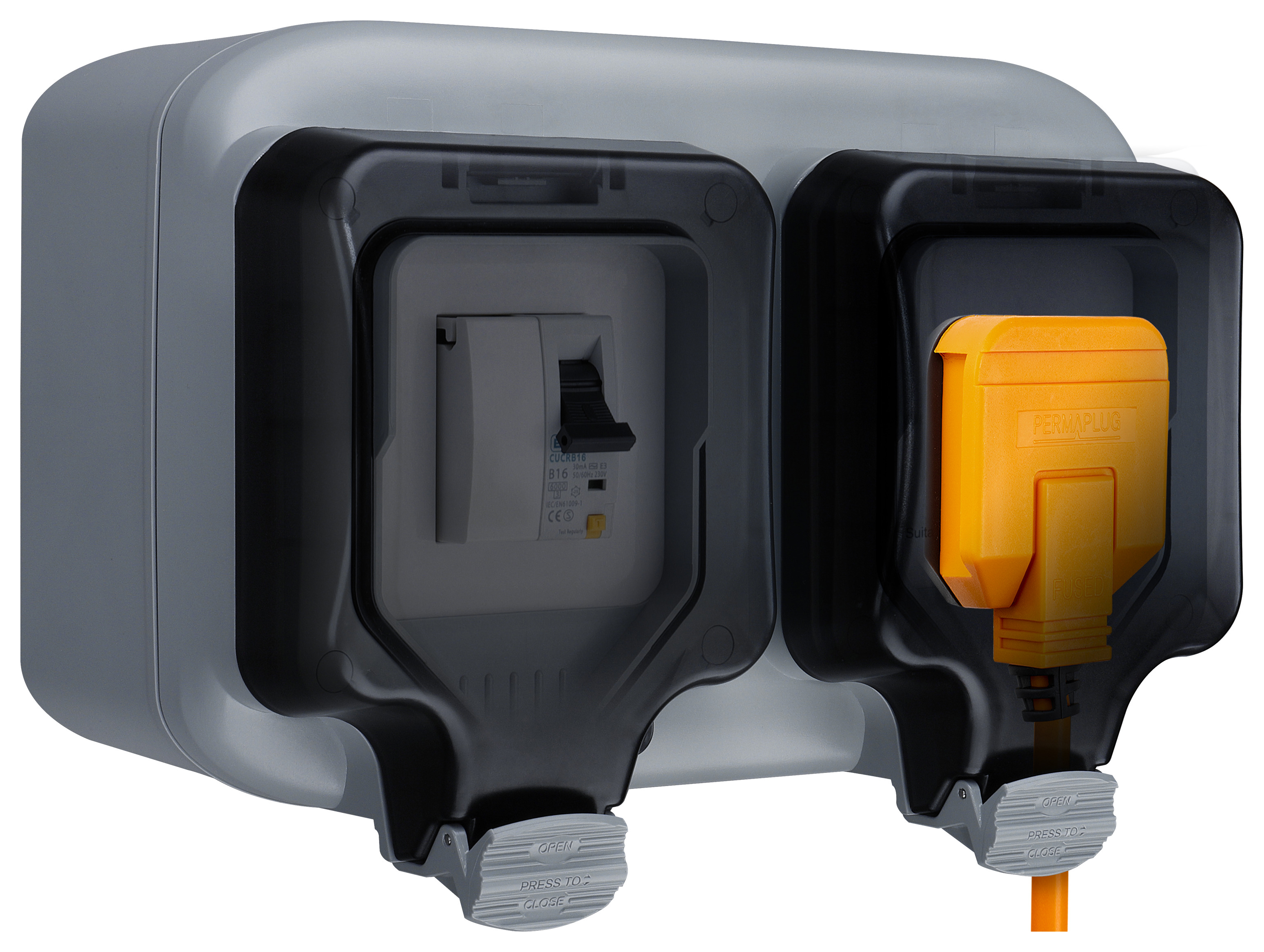 Image of Masterplug Outdoor Socket for Electric Car Charging