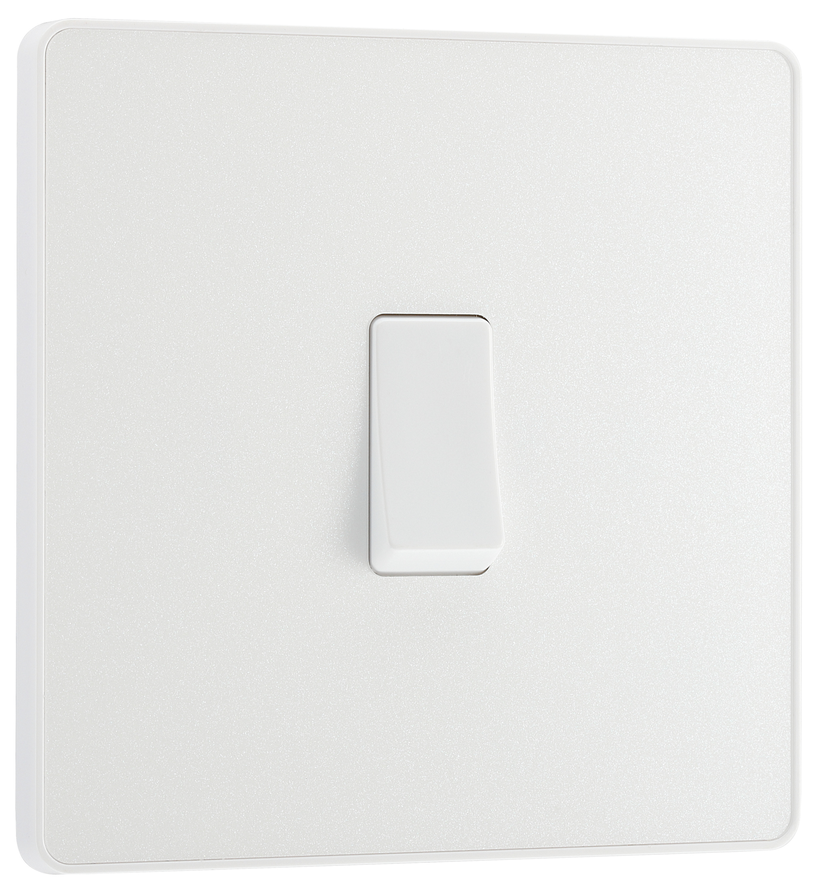 BG Evolve Pearlescent White 20A Single Switch - 2 Way