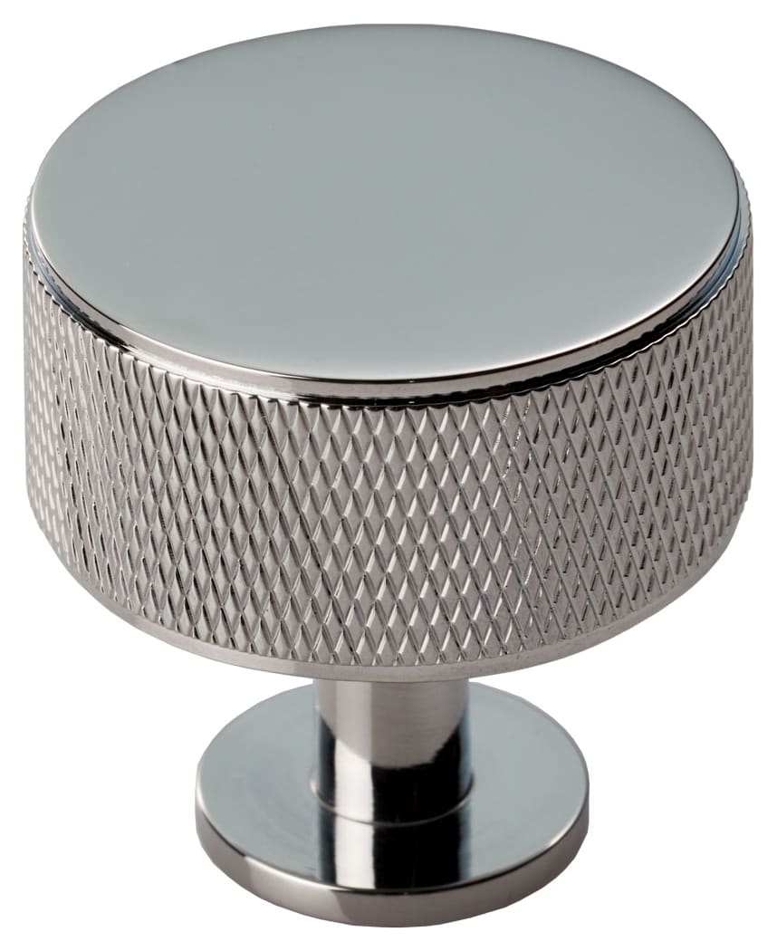 Carlisle Brass FTD703CP Knurled Radio Knob Polished Chrome