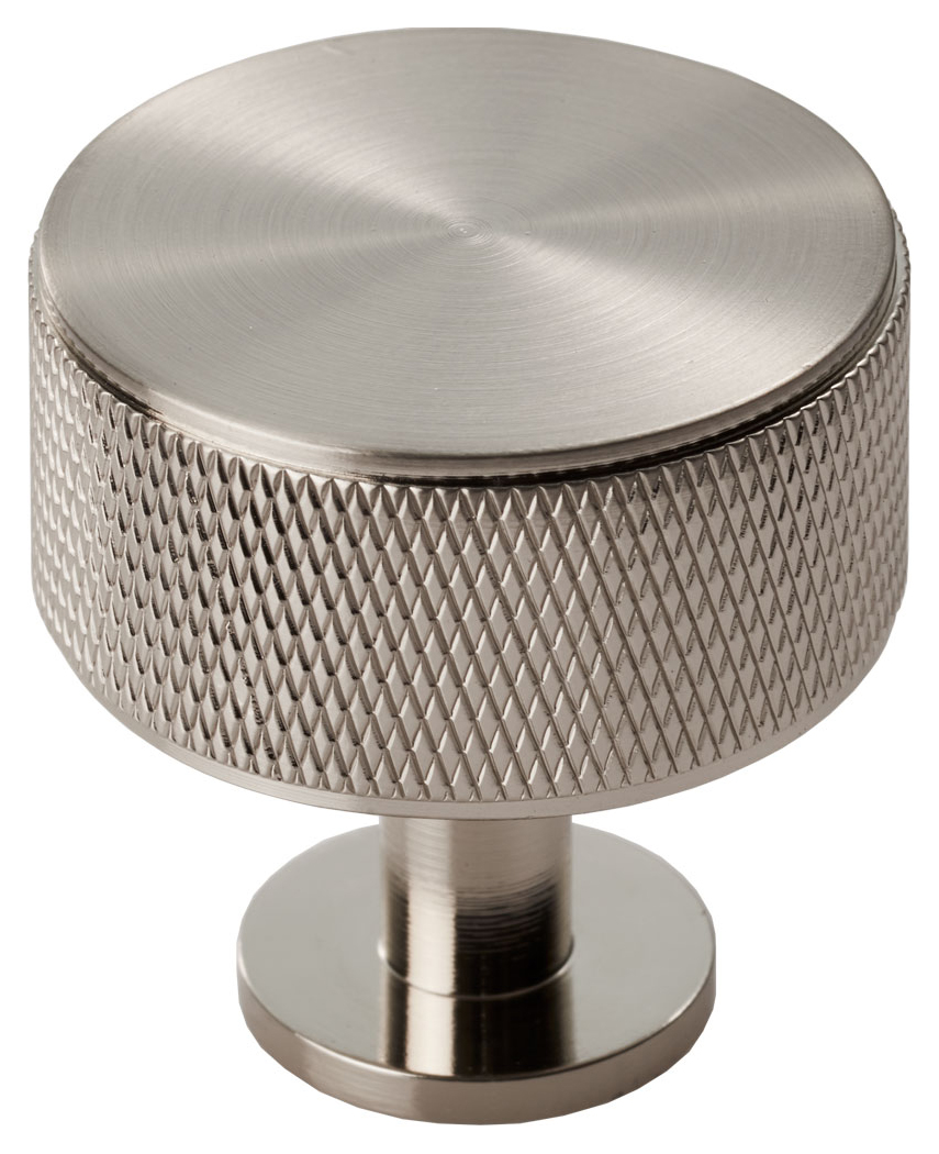 Carlisle Brass FTD703SN Knurled Cabinet Radio Knob - Satin Nickel