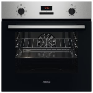 Zanussi ZOHTC2X2 Multifunction 65L Single Electric Oven With LED Timer - Silver