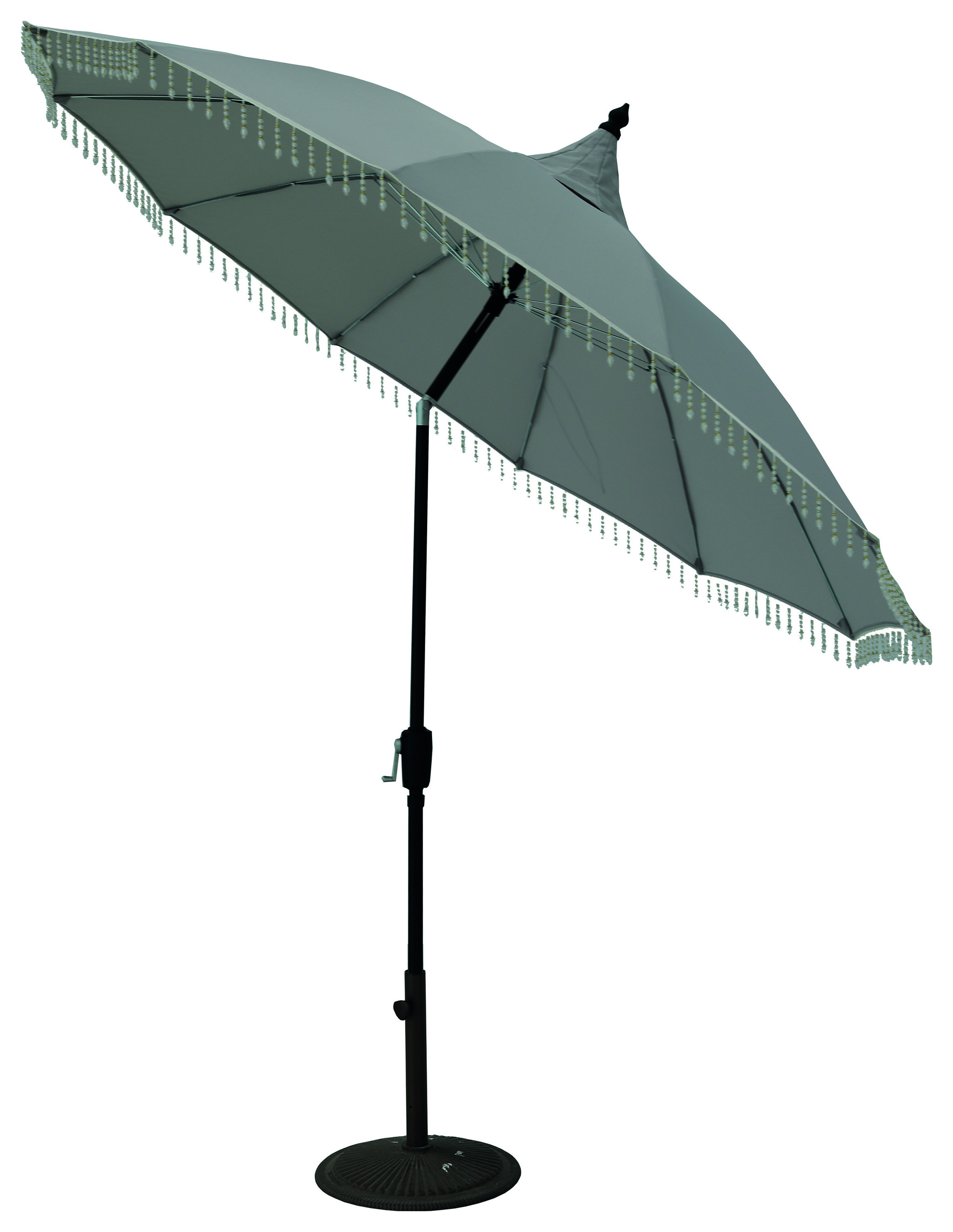 Norfolk Leisure Carrousel 2.5m Grey Parasol