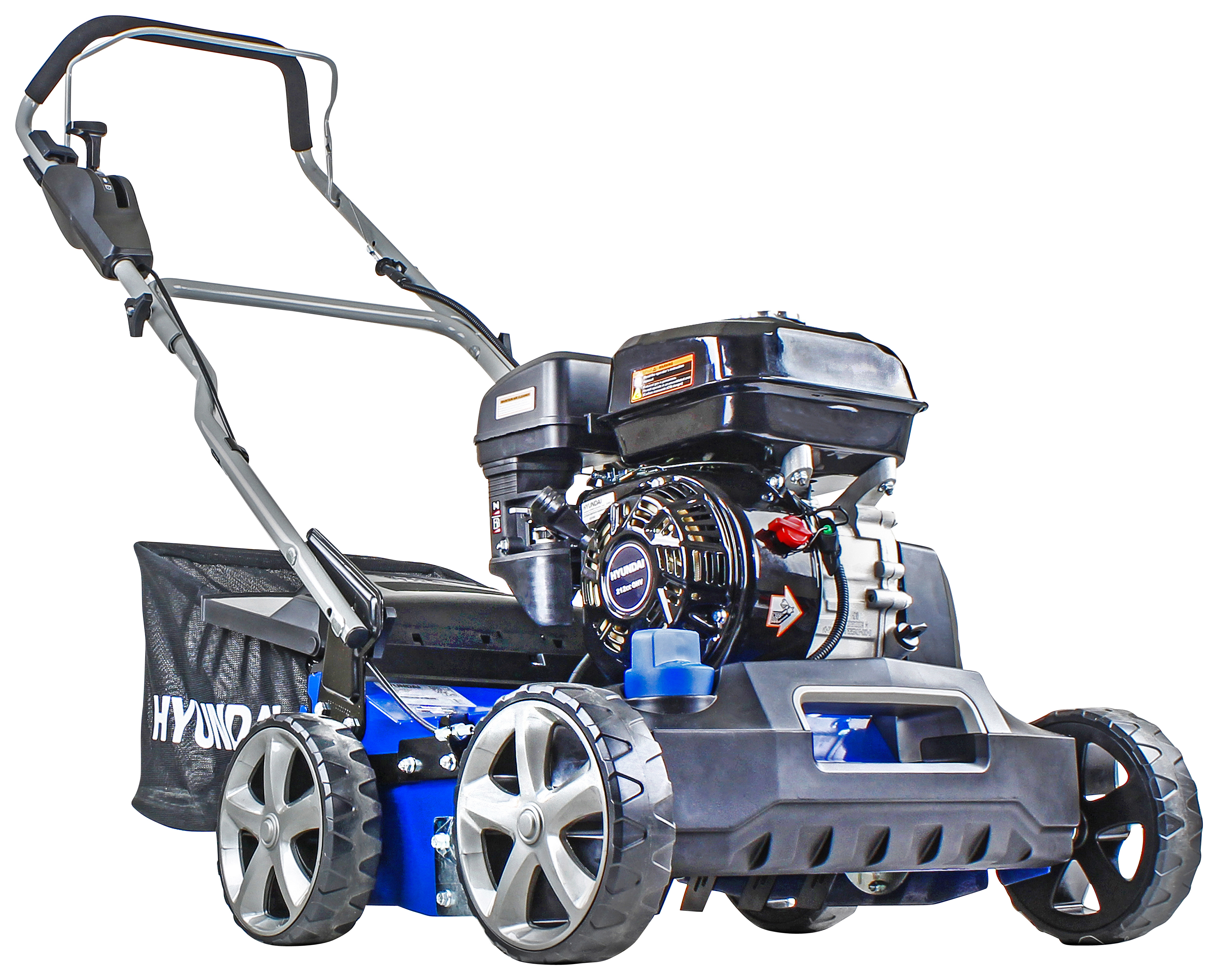 Hyundai HYSC210 212cc Petrol Lawn Scarifier and Aerator