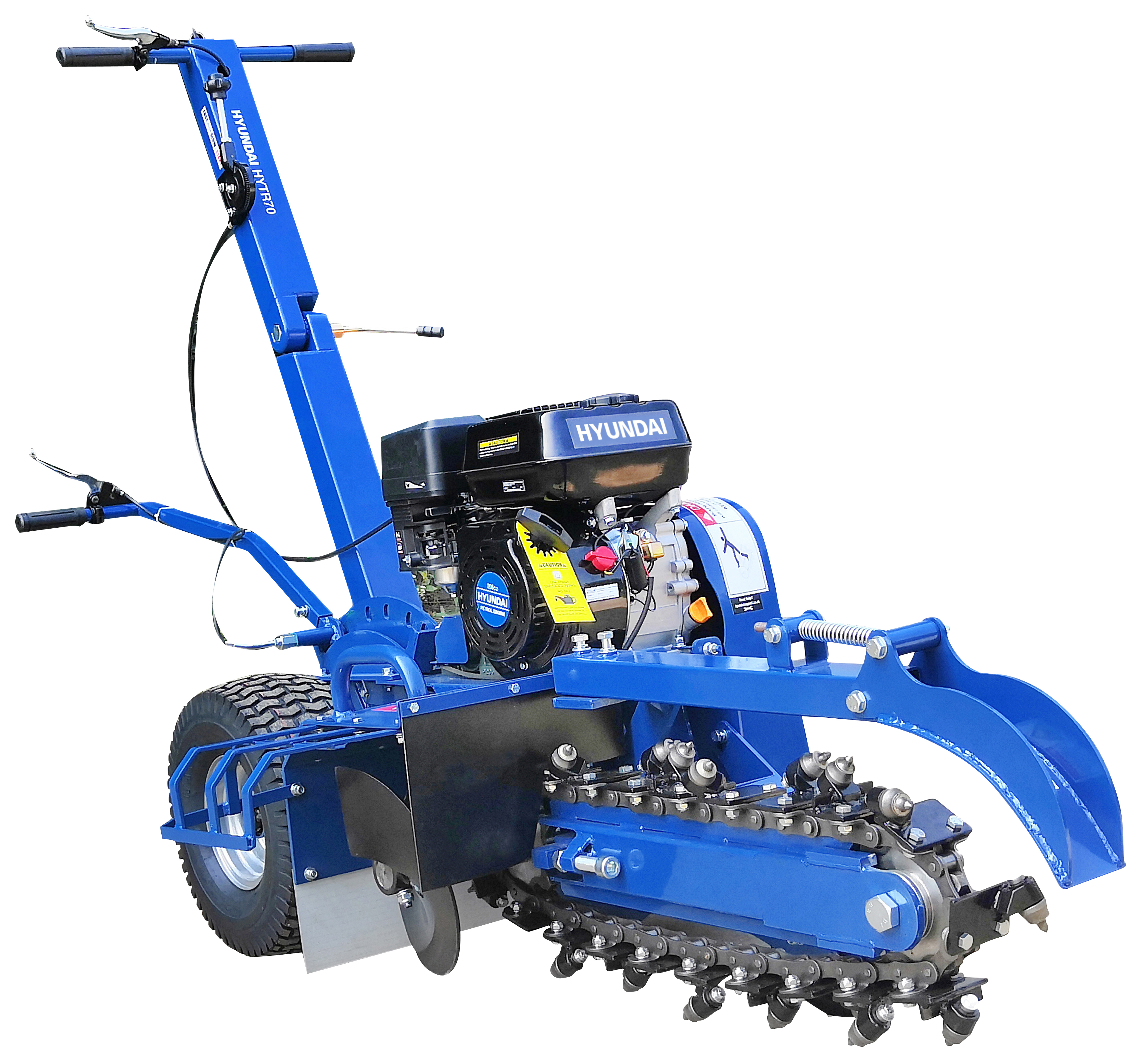 Image of Hyundai HYTR70 210cc/7hp Petrol Trencher