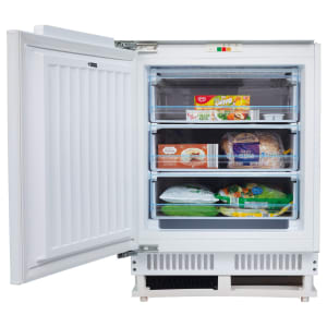 Matrix MFU801 Integrated 60cm Under Counter Larder Freezer - White