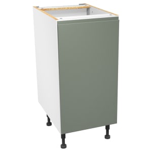 Wickes Madison Reed Green Base Unit - 400mm