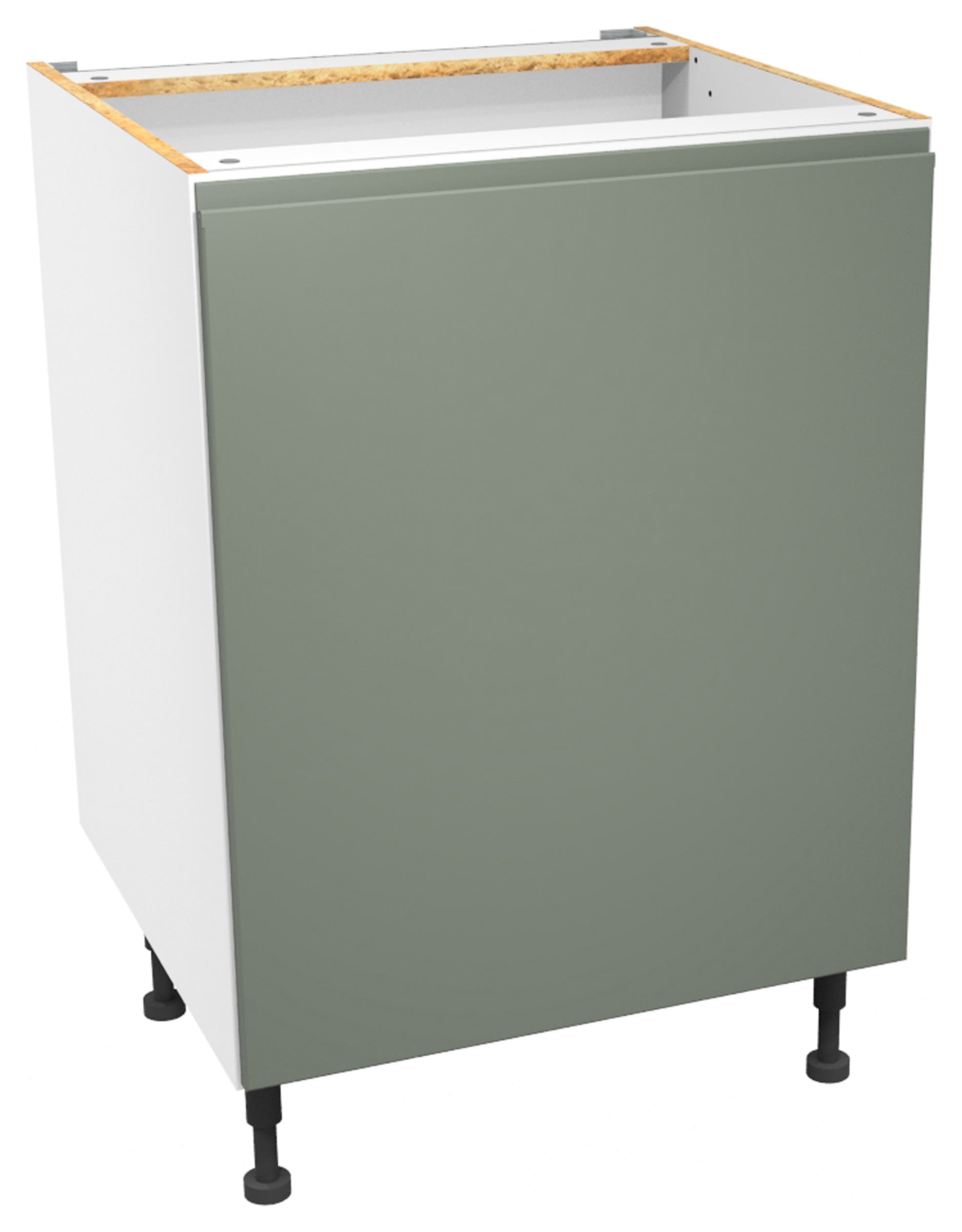 Wickes Madison Reed Green Base Unit - 600mm