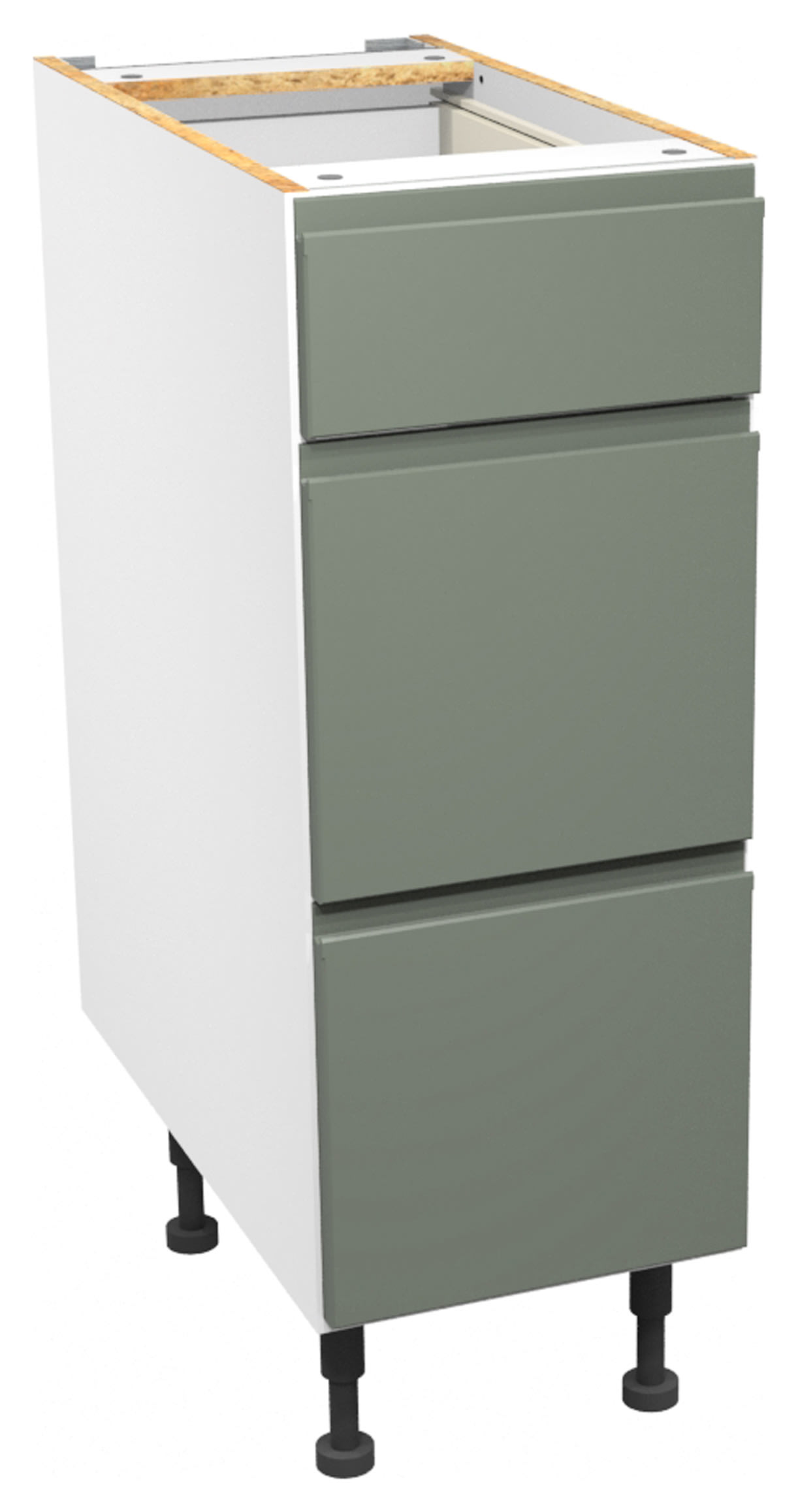 Wickes Madison Reed Green Drawer Unit - 300mm
