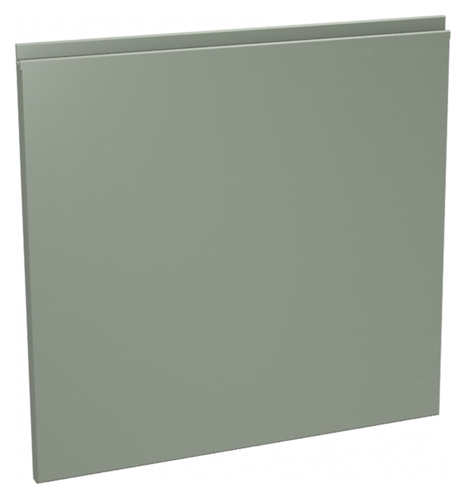 Image of Wickes Madison Reed Green Appliance Fascia - 600 x 584mm