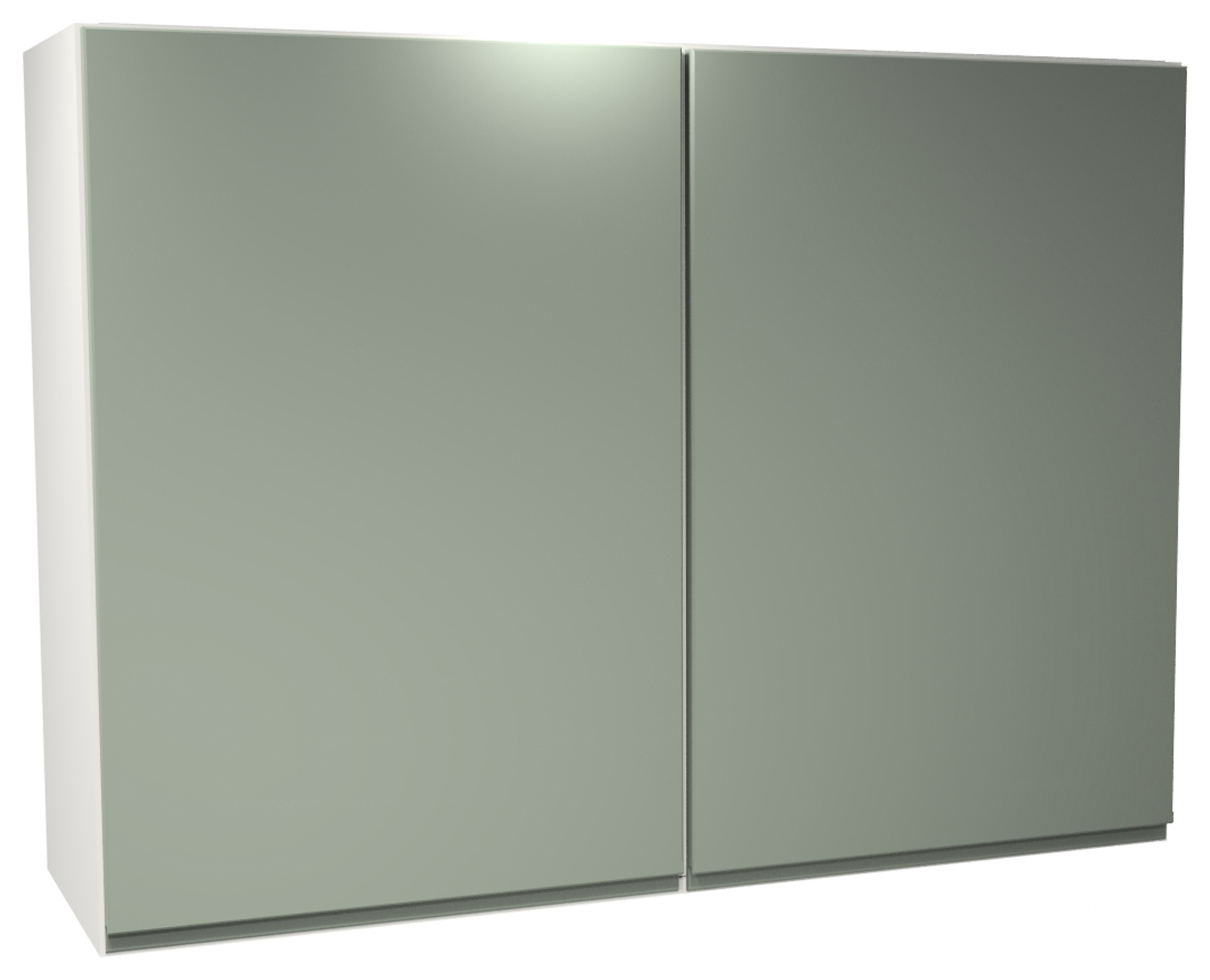 Image of Wickes Madison Reed Green Wall Unit - 1000mm