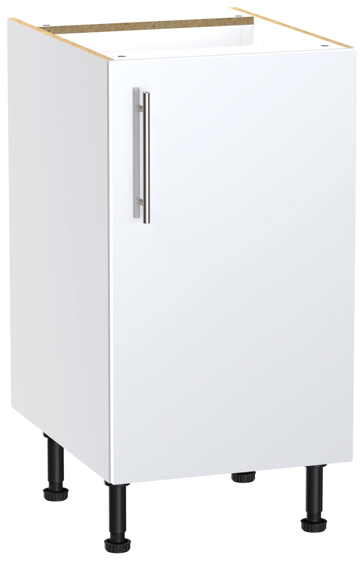 Wickes Orlando White Gloss Slab Base Unit 450mm Wickes.co.uk