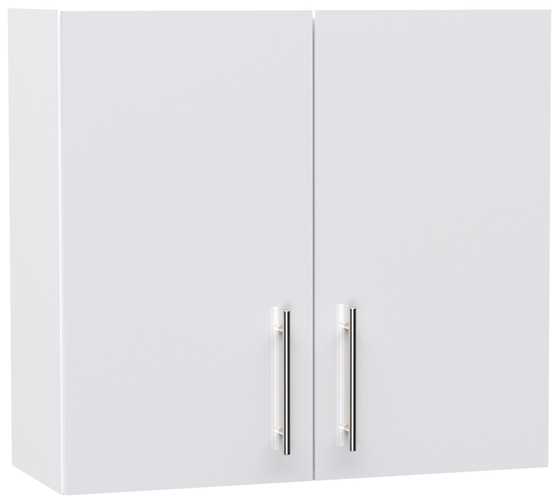 Wickes Orlando White Gloss Slab Wall Unit - 800mm