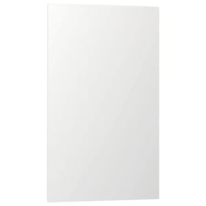 Image of Wickes Orlando White Gloss Slab Appliance Fascia - 450 x 731mm