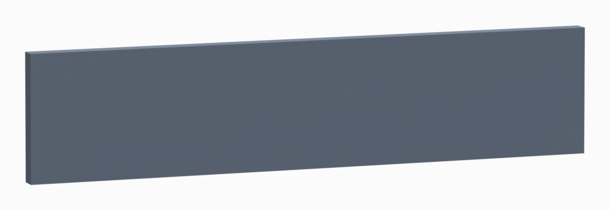 Wickes Orlando Marine Blue Appliance Fascia - 600 x 131mm