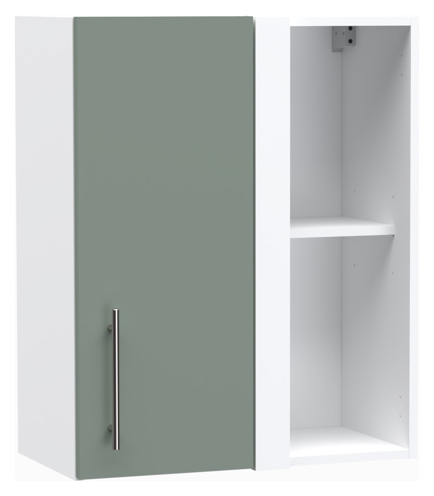 Wickes Orlando Reed Green Corner Wall Unit 600mm Wickes.co.uk