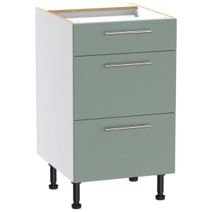 Wickes Orlando Reed Green Drawer Unit - 500mm