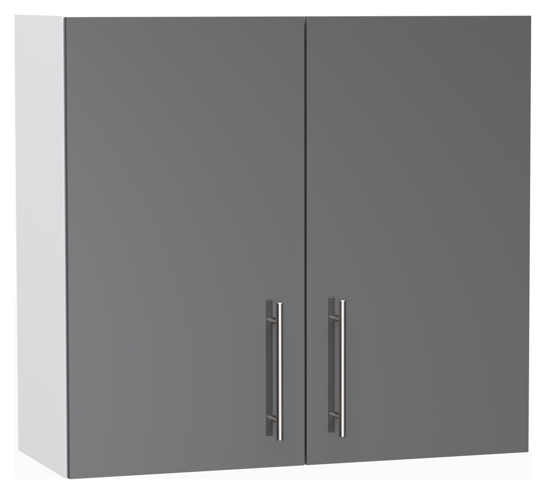 Image of Orlando Dark Grey Slab Wall Unit - 800mm