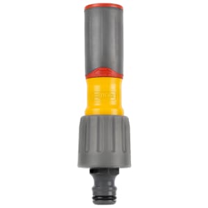 Image of Hozelock 3-in-1 Nozzle Plus, in Yellow and Grey