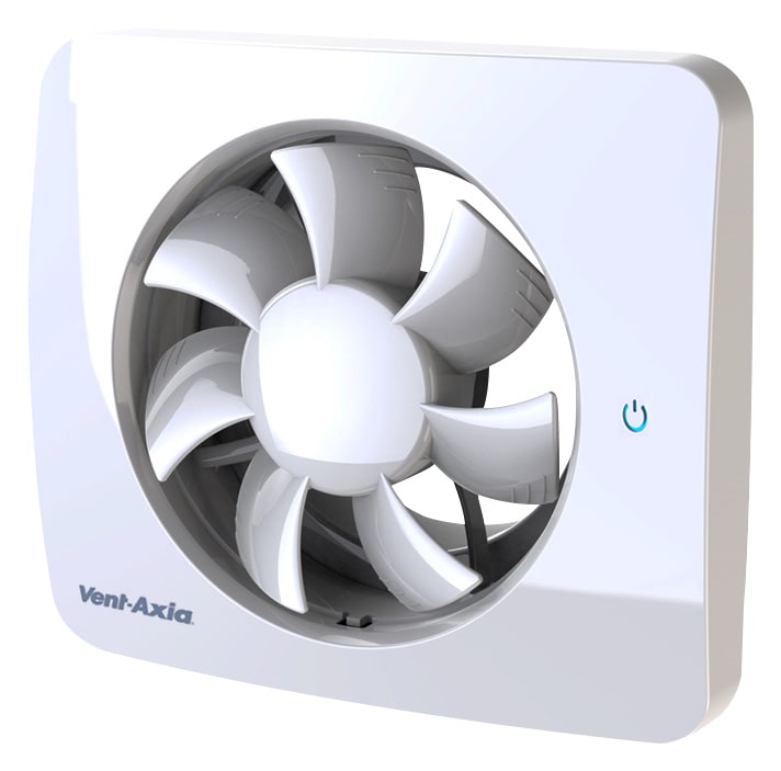 VentAxia LoCarbon PureAir Sense Bathroom Extractor Fan Wickes.co.uk