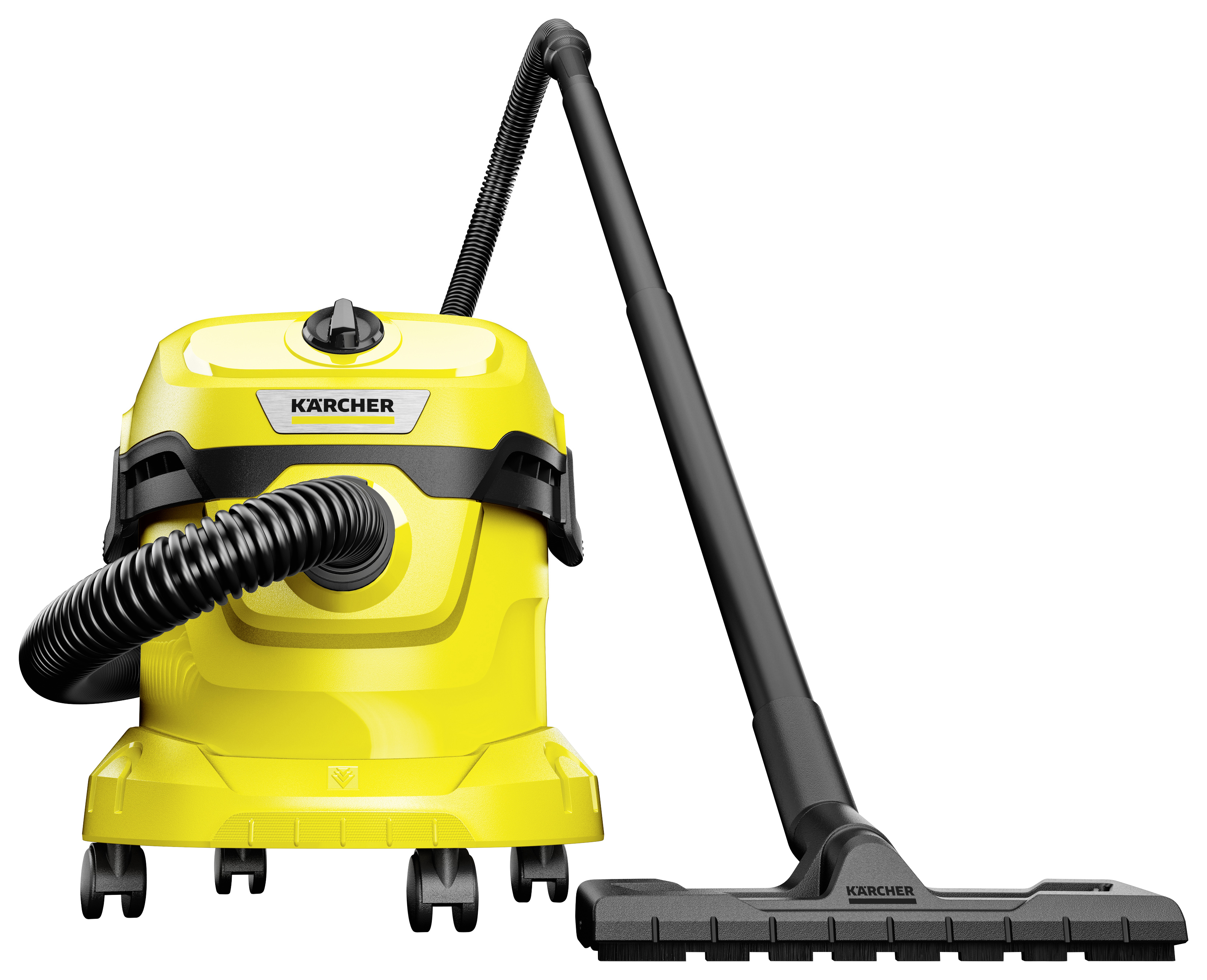 Karcher WD2 Plus Corded Wet & Dry Vacuum Cleaner 12L - 1000W