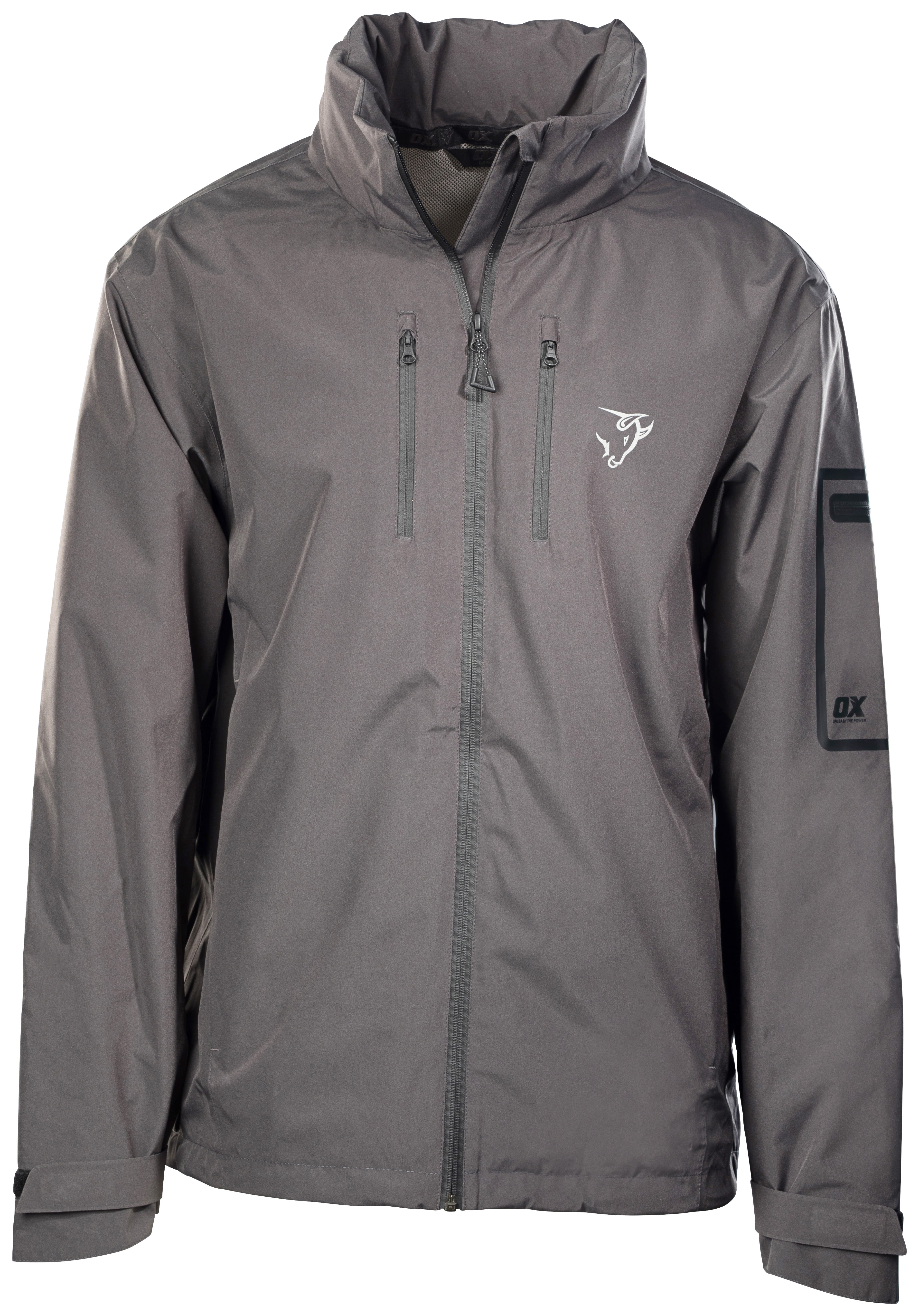 OX Packable Lightweight Grey Jacket