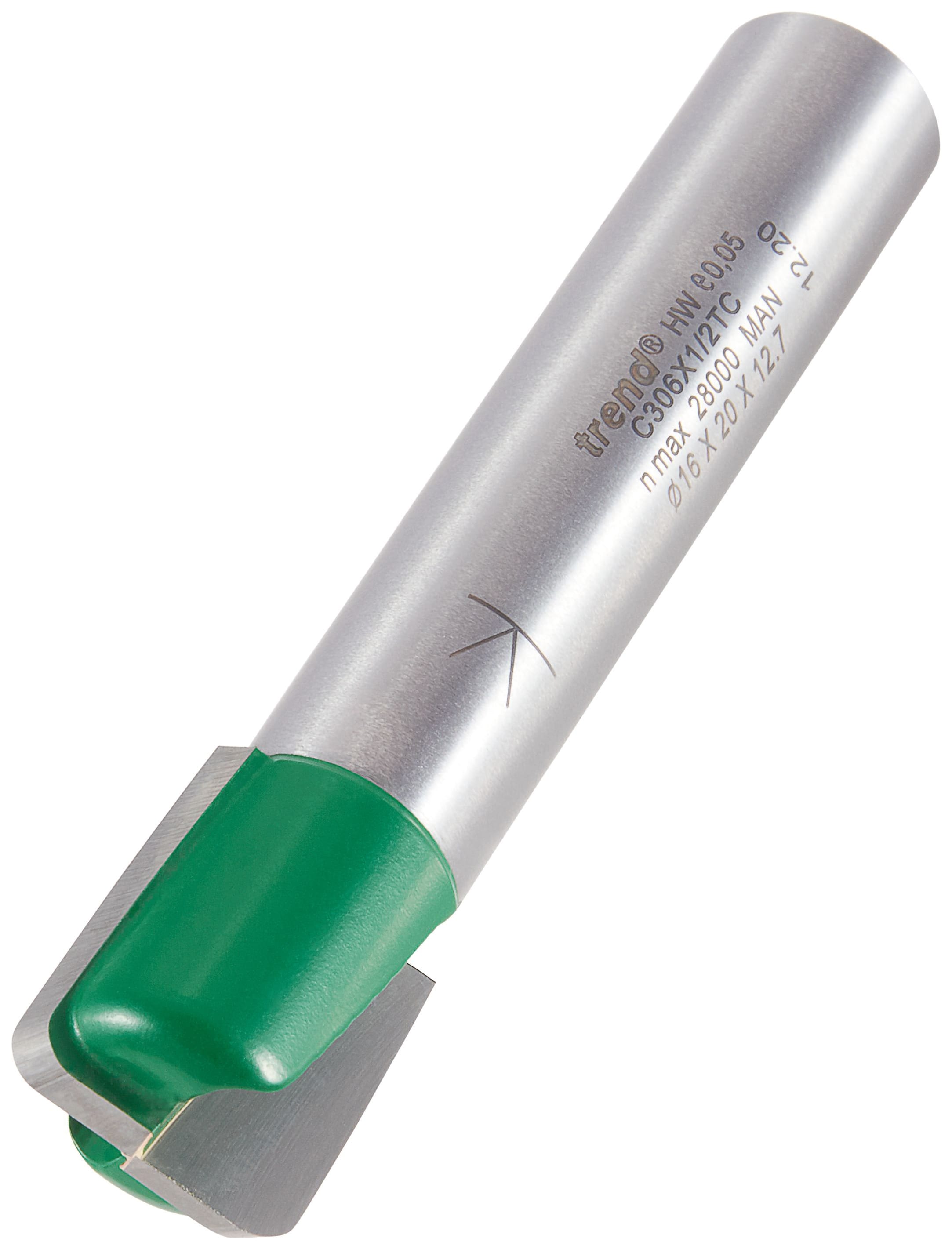 Trend C306X1/2TC 1/2" Flat Bottom Draining Groove Cutter Wickes.co.uk