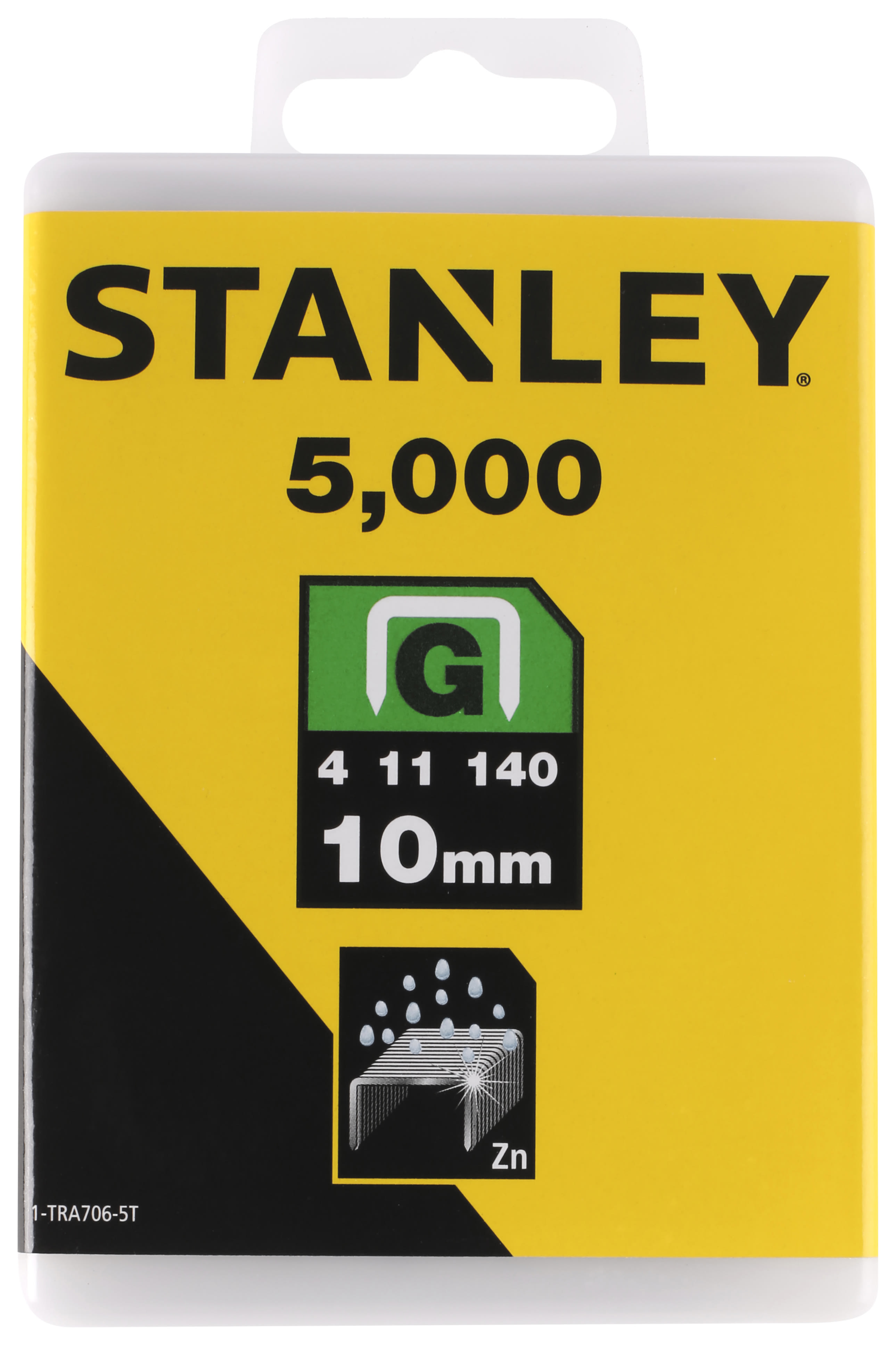 Stanley 1TRA7065T 10mm Heavy Duty Staples Pack of 5000 Wickes.co.uk