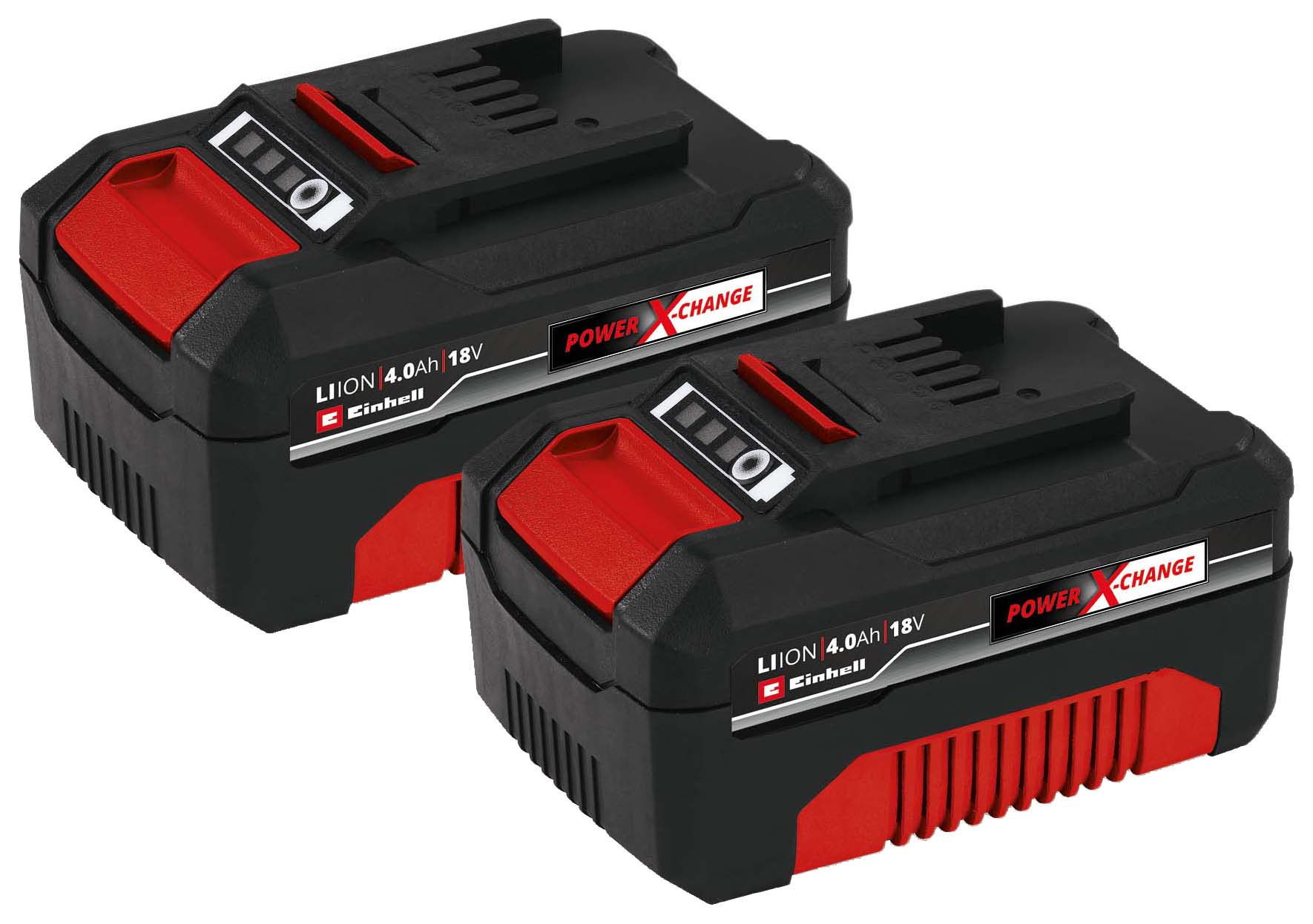 Einhell Power X-Change 18V 2 x 4.0Ah Li-ion Twin Pack Battery