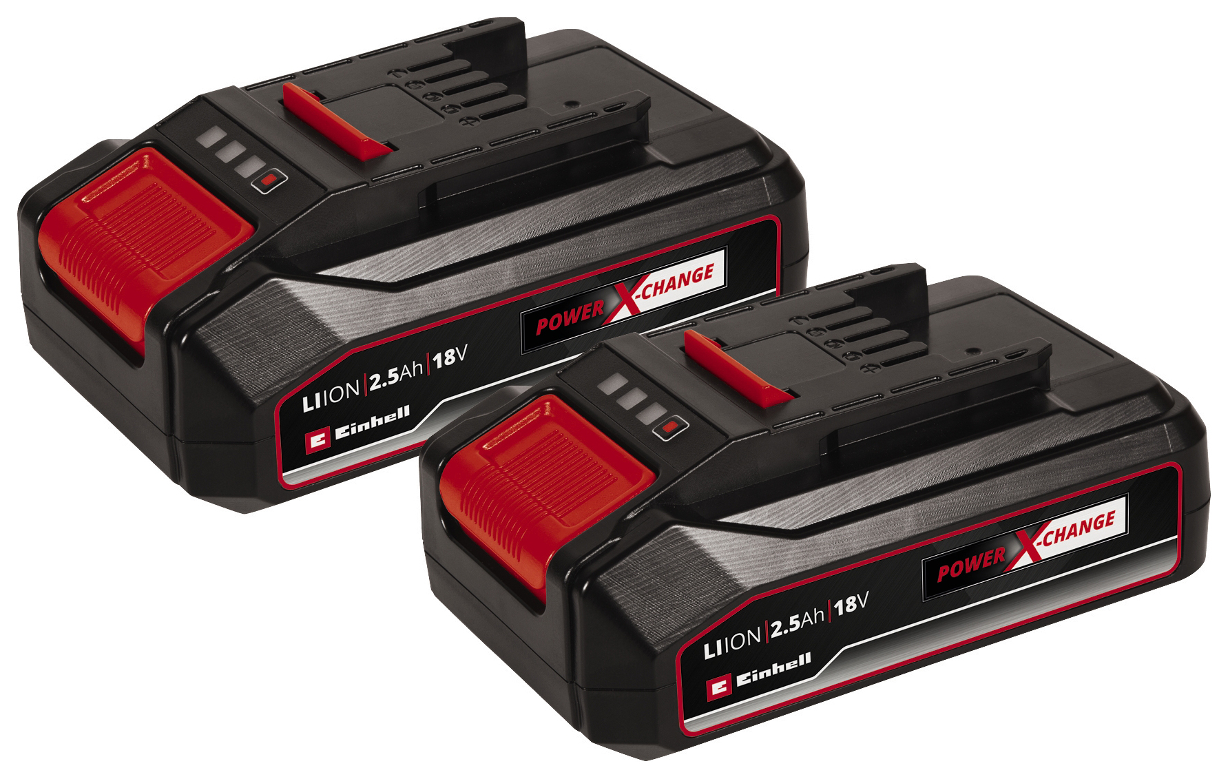 Einhell Power X-Change 2 x 18V 2.5Ah Tool Battery Twinpack