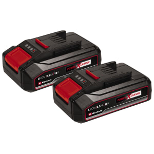 Einhell Power X-Change 2 x 18V 2.5Ah Power Tool Battery Twinpack