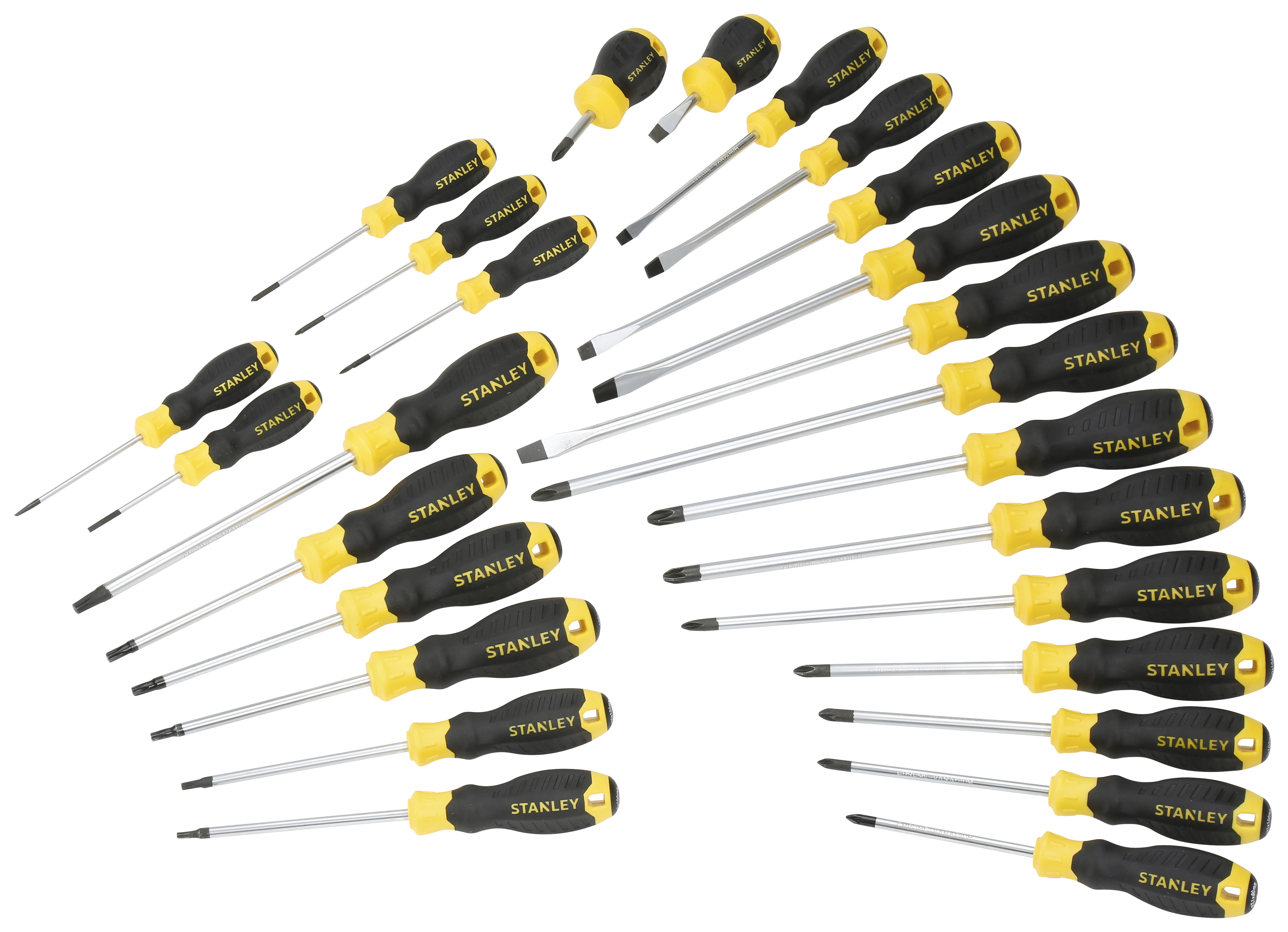 Image of Stanley FatMax STHT0-62142 26 Piece Screwdriver Set in Rack