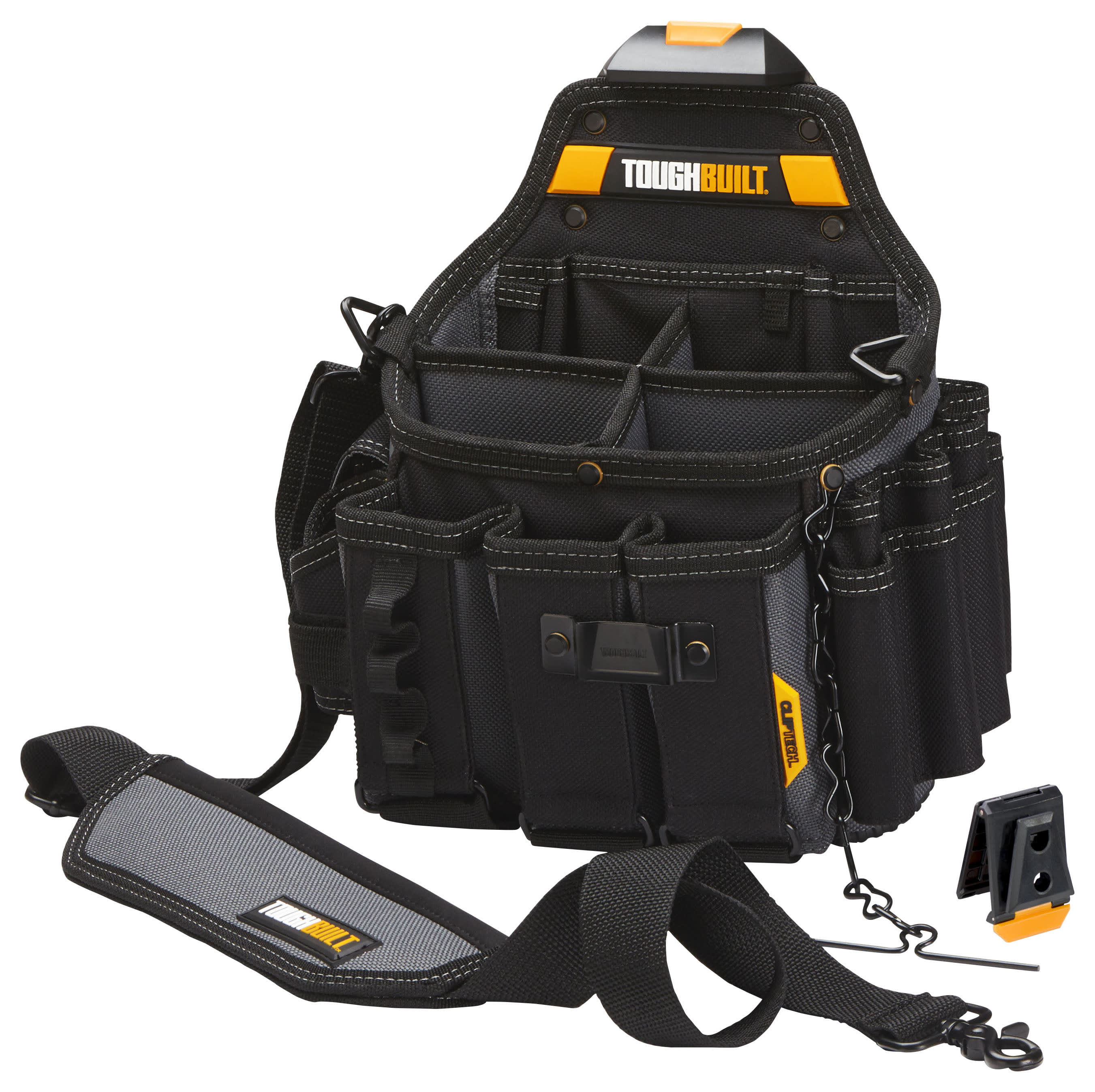 Toughbuilt TBCT104BEA Master Electrician's Pouch + Shoulder Strap