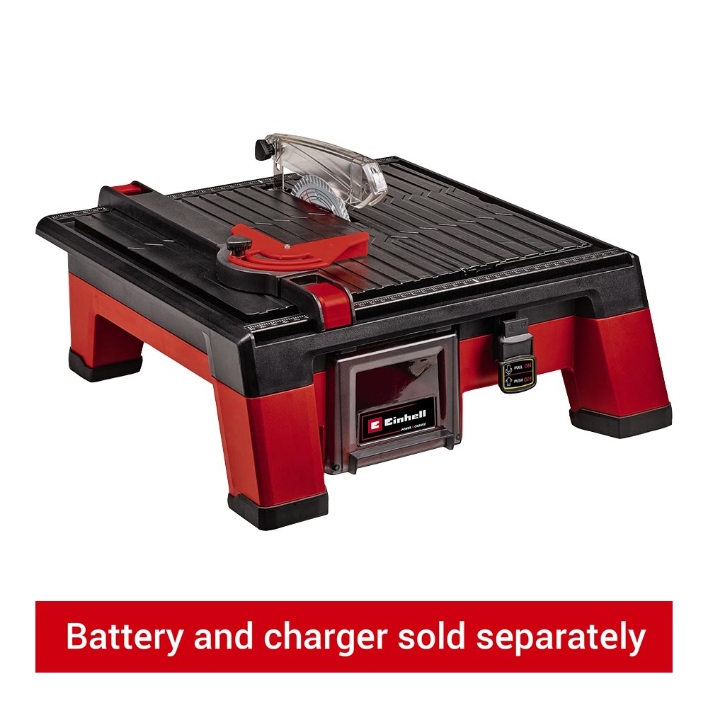 Image of Einhell Power X-Change TE -TC 18/115 Bare Li-Solo Cordless Tile Cutter, in Lightweight