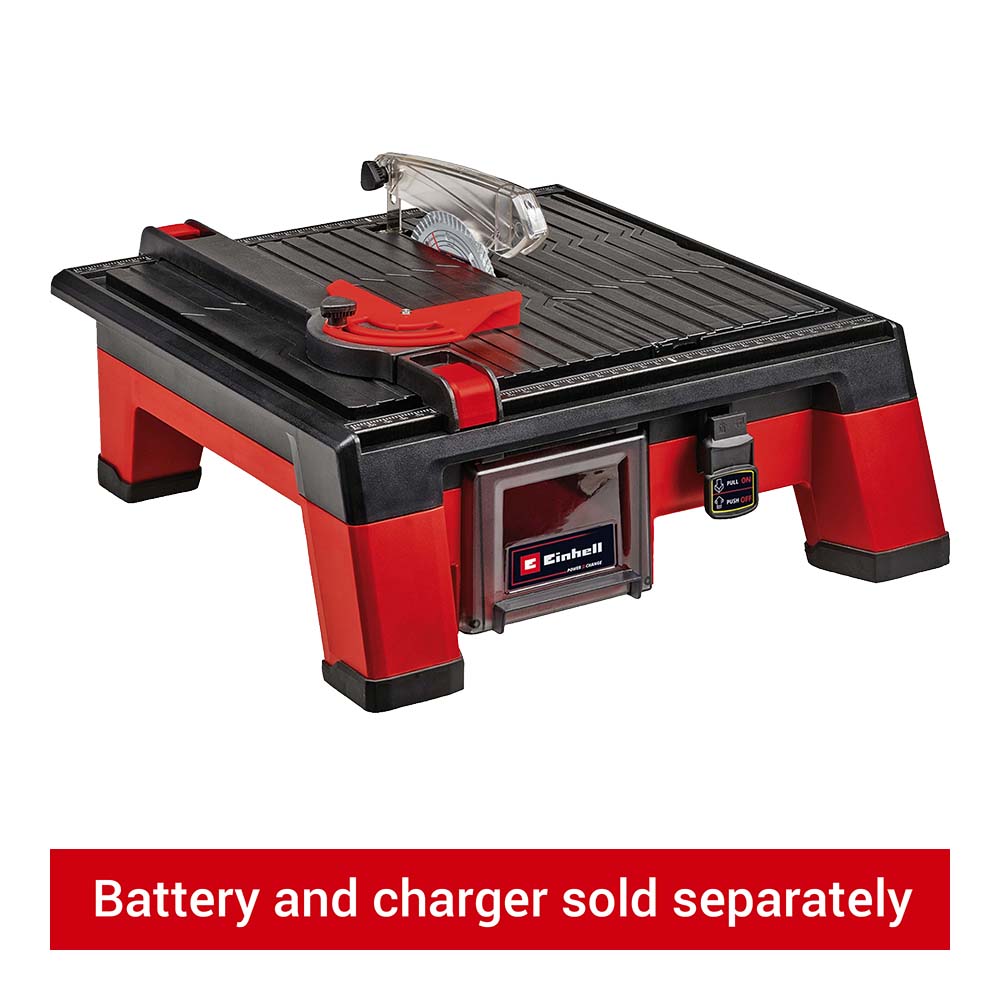 Einhell Power X-Change TE -TC 18/115 Bare Li-Solo Cordless Tile Cutter, in Lightweight