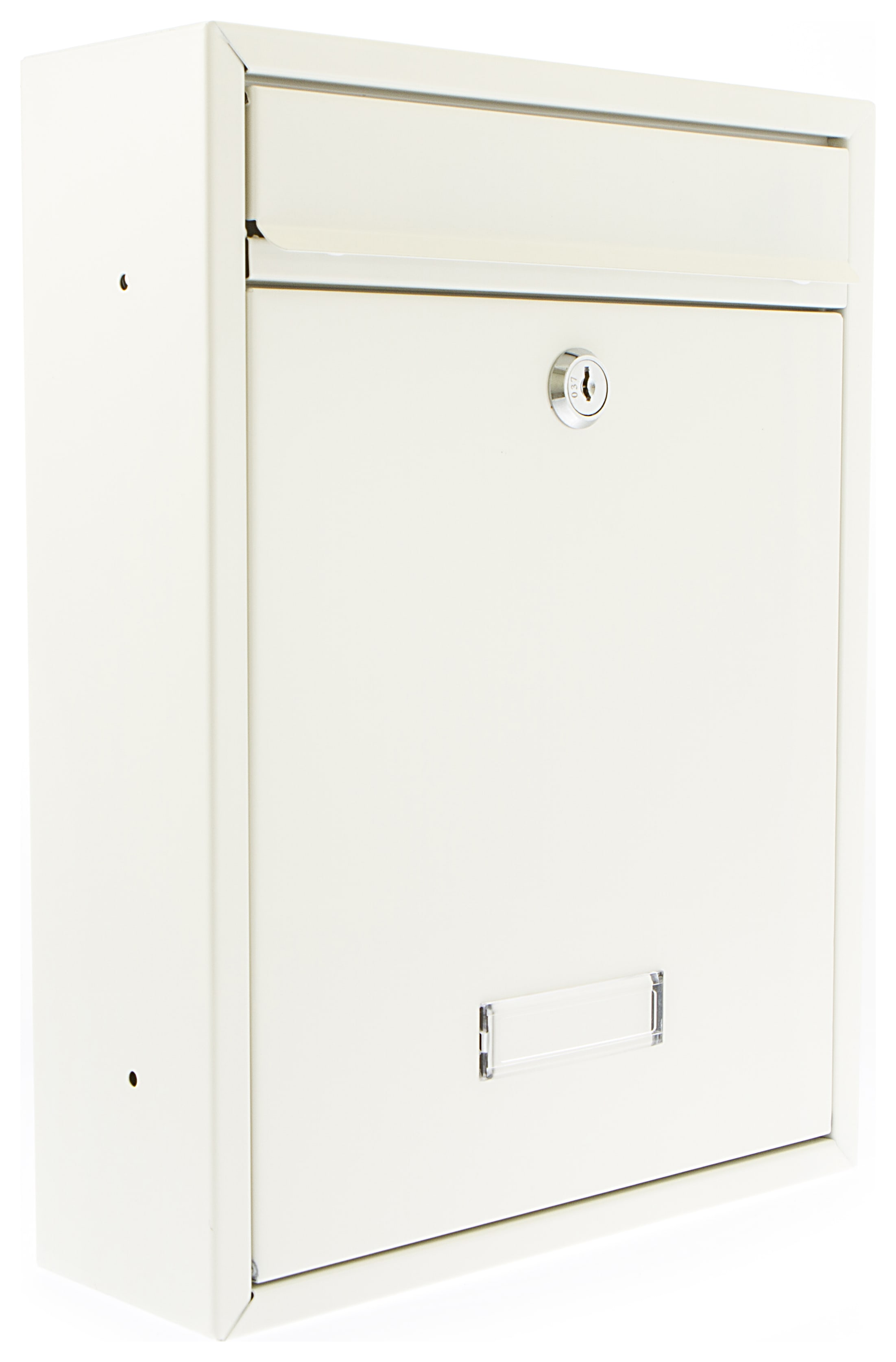 BurgWachter Trent White Post Box Wickes.co.uk