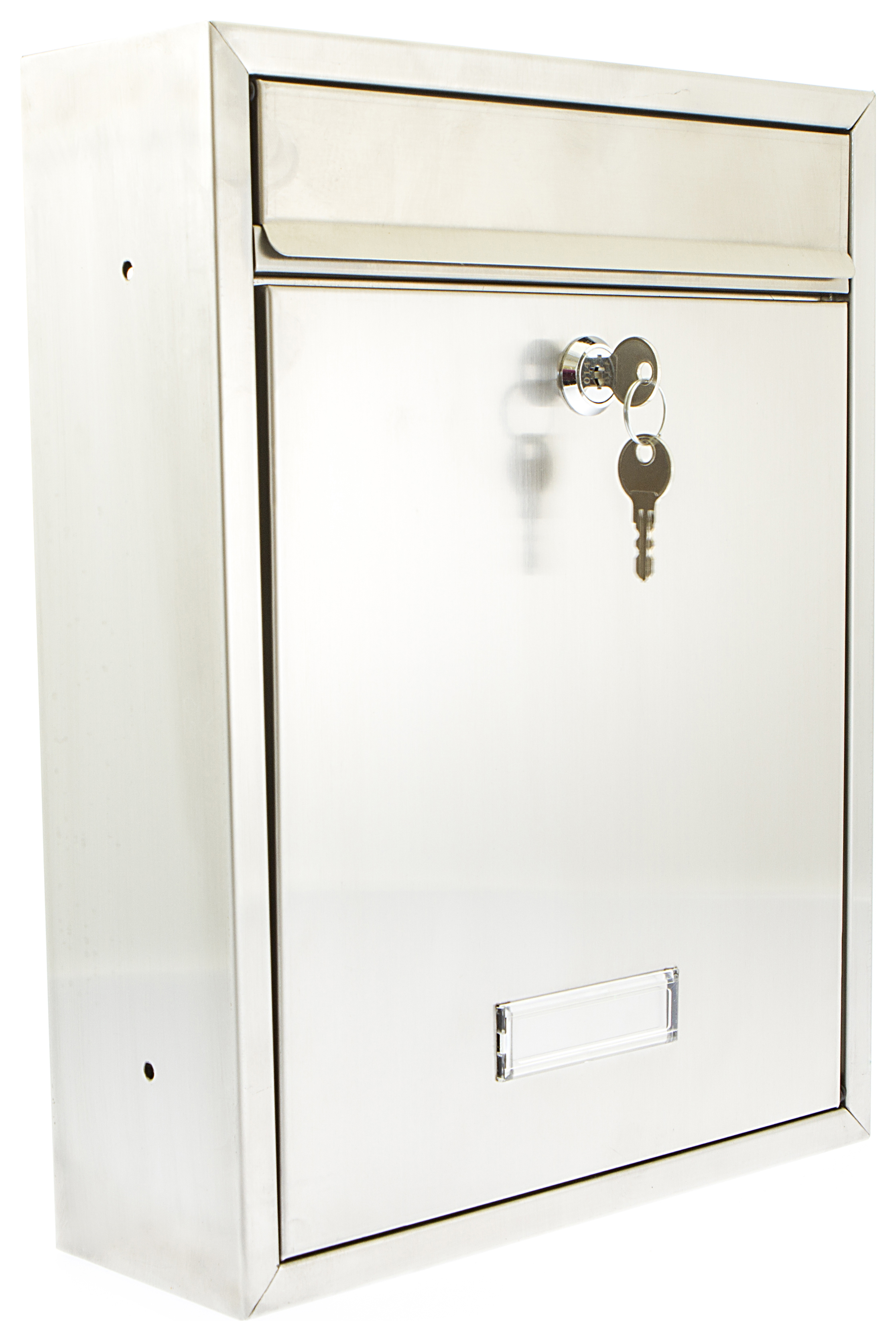 Burg-Wachter Trent Stainless Steel Post Box