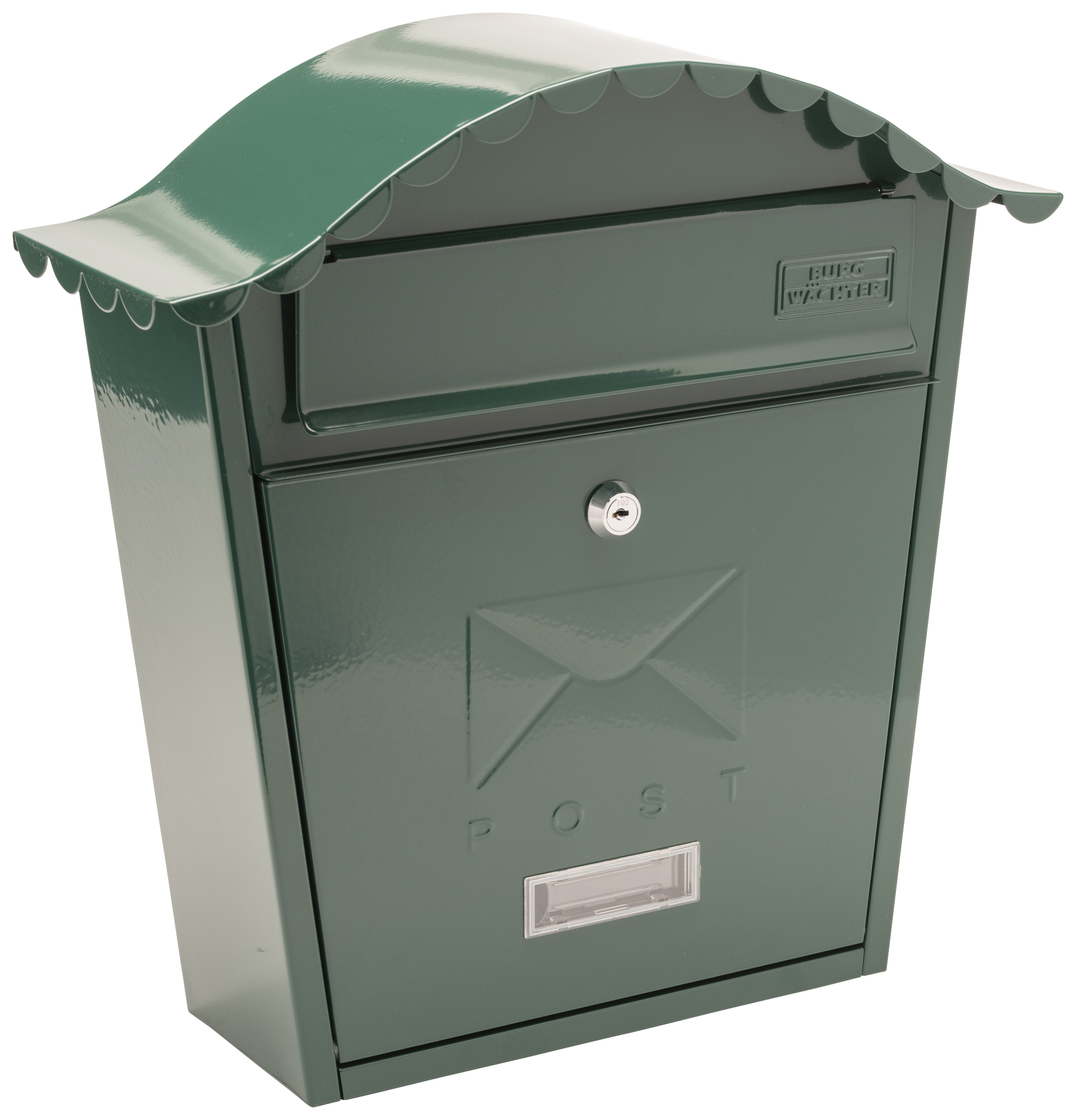 Burg Wachter Classic Post Box - Green