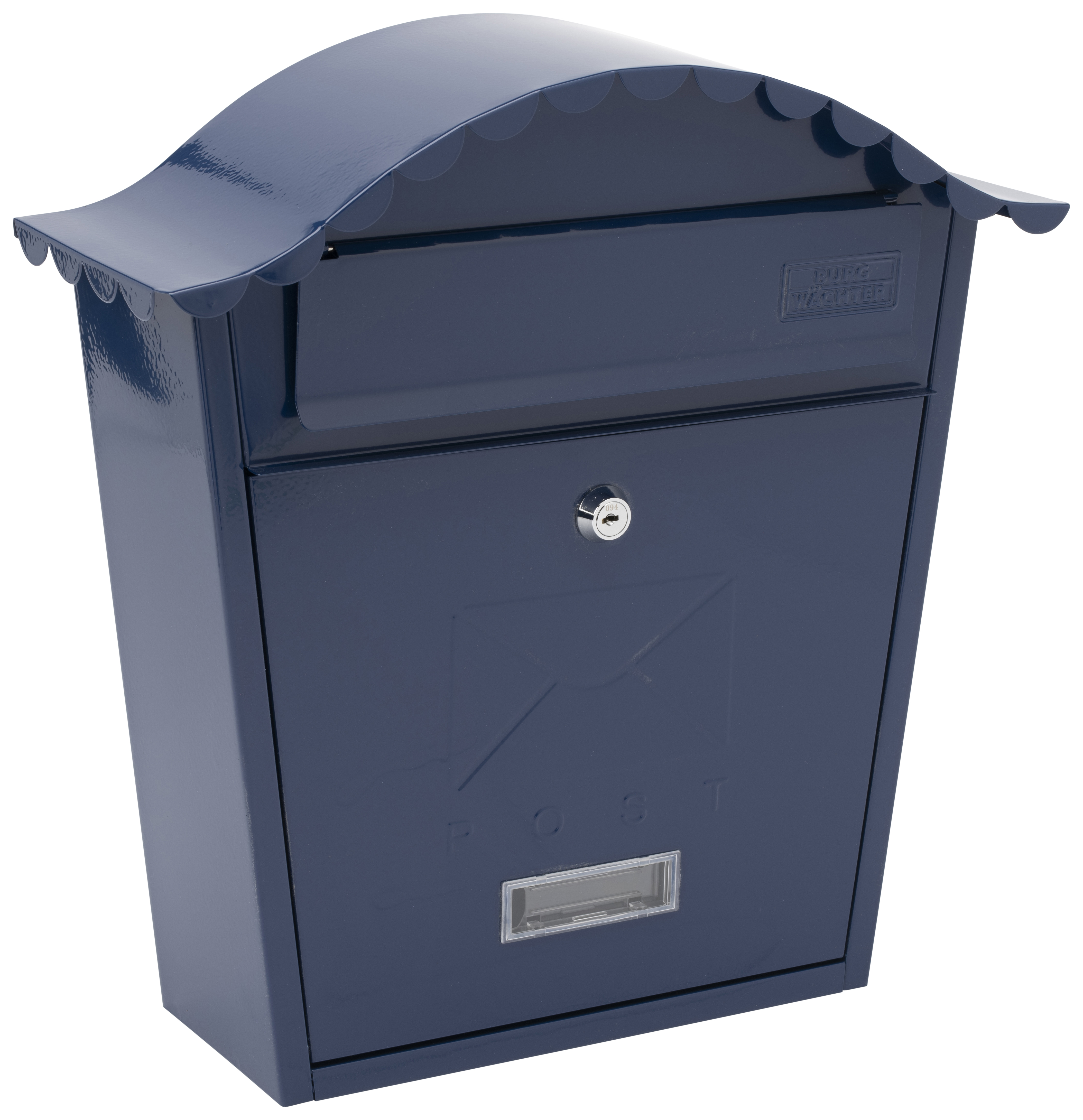 Burg-Wachter Classic Midnight Blue Post Box