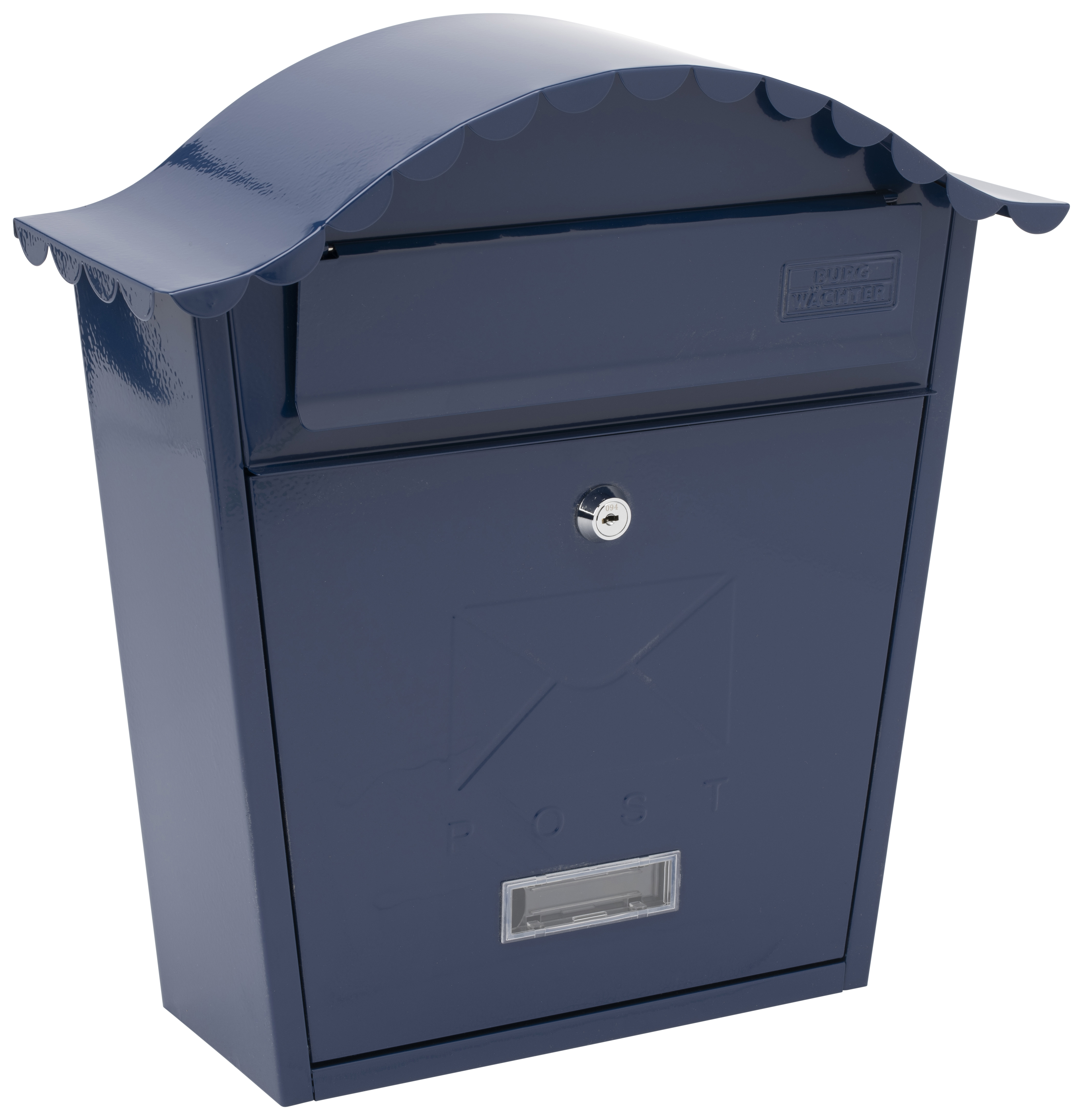 Burg Wachter Classic Post Box - Midnight Blue