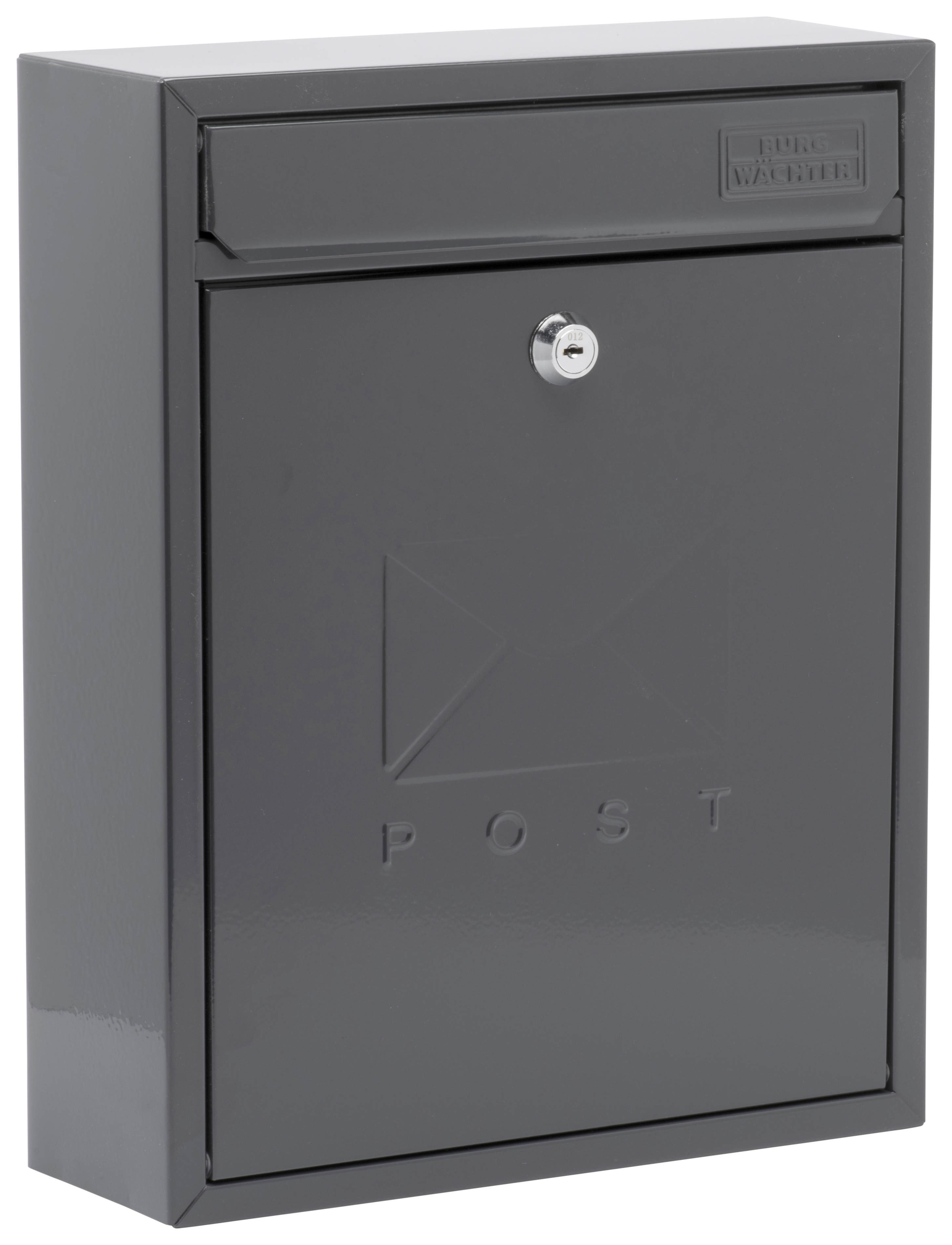 Burg Wachter Compact Post Box - Anthracite