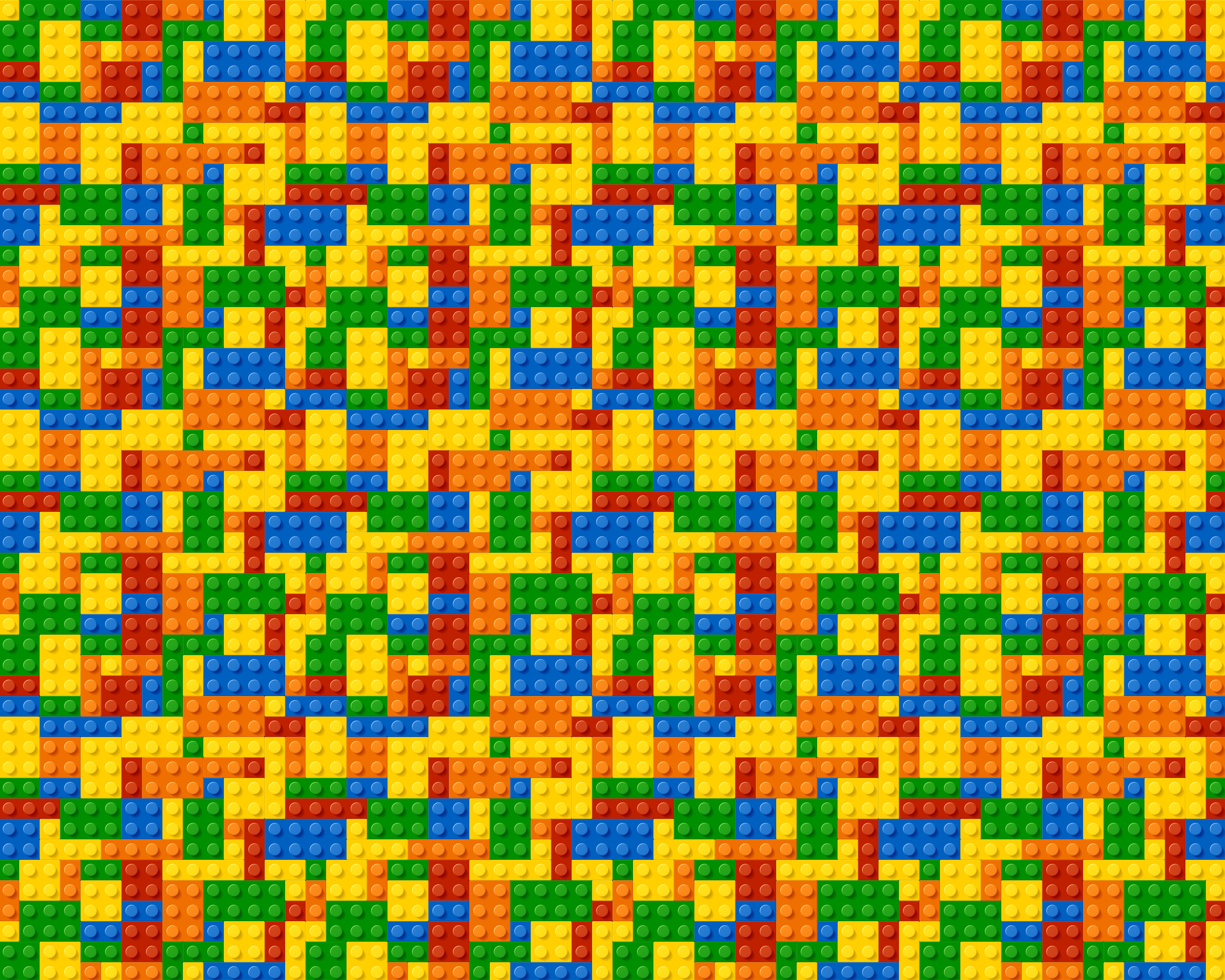 Origin Murals Toy Bricks Multi Wall Mural - 3.5 x 2.8m
