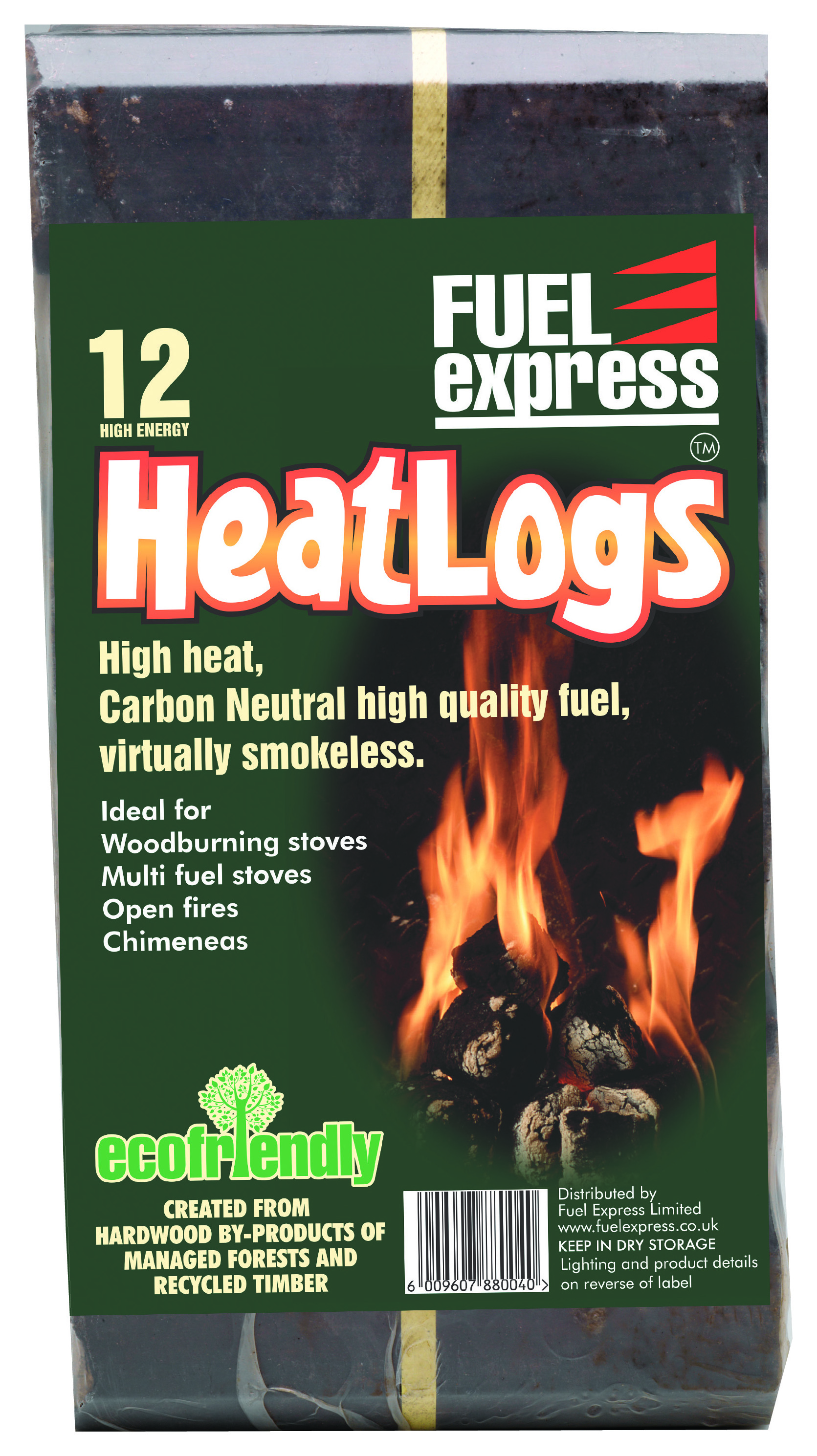 Fuel Express Heat Logs - 10kg
